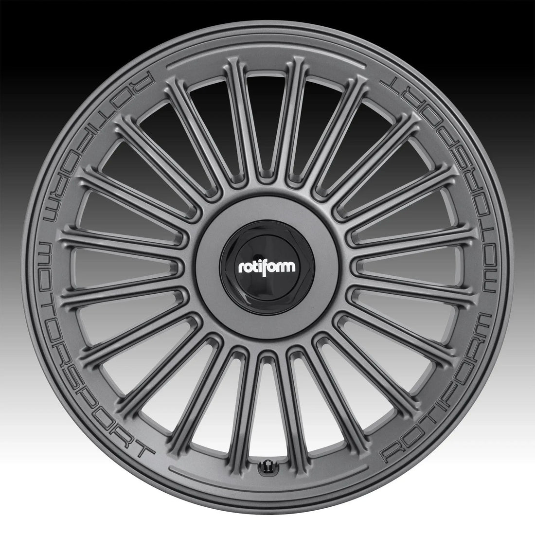 Rotiform BUC-M | 8,5x19 ET45 alésage 66,6 Anthracite 5x112 - Rasl'Bitume