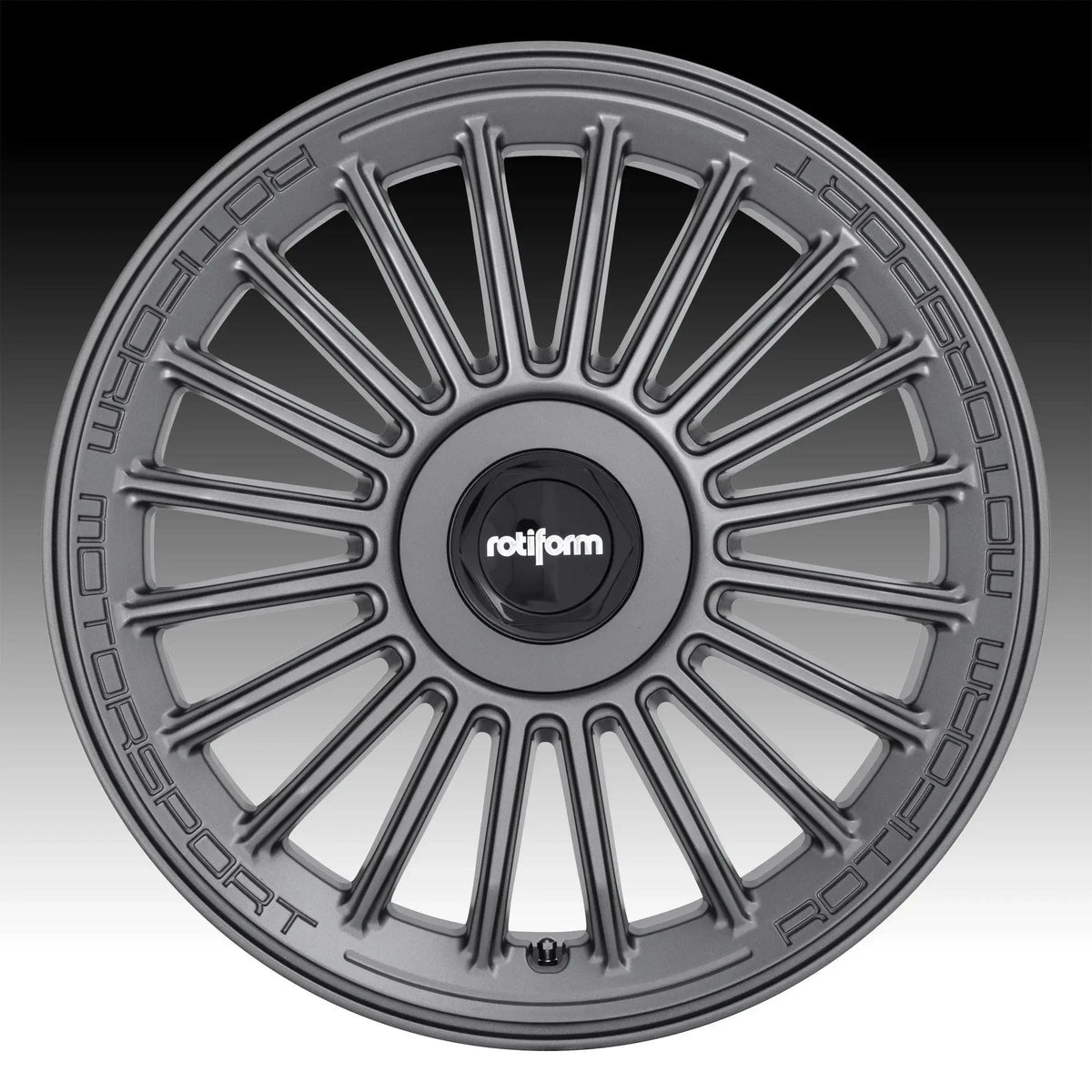 Rotiform BUC-M | 8,5x19 ET45 alésage 66,6 Anthracite 5x112 - Rasl'Bitume