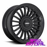 Rotiform BUC-M | 8,5x19 ET45 alésage 66,6 Noir Matt 5x112