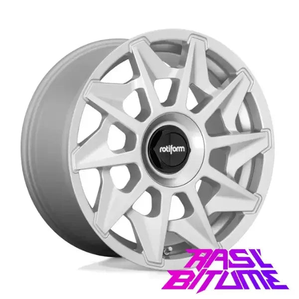 Rotiform CVT | 8,5x19 ET 45 - 5x112 66,6 silver - Rasl'Bitume