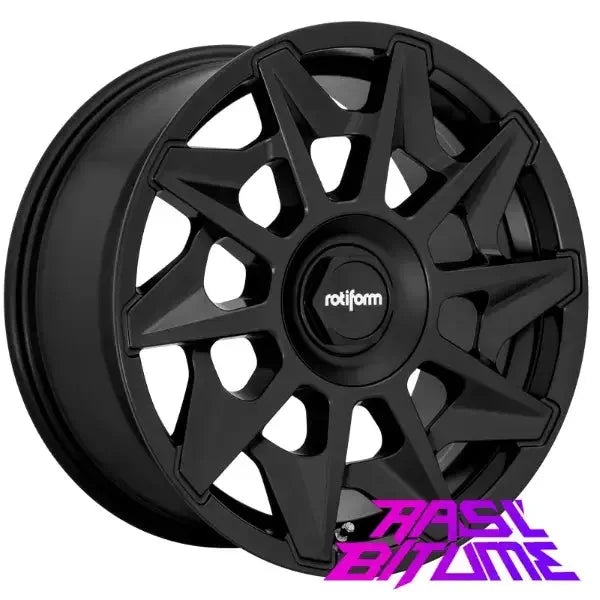 Rotiform CVT | 8,5x19 ET 45 - 5x112 66,6 Noir Matt - Rasl'Bitume