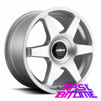 Rotiform SIX | 8,5x19 ET 45 - 5x112 66,6 silver