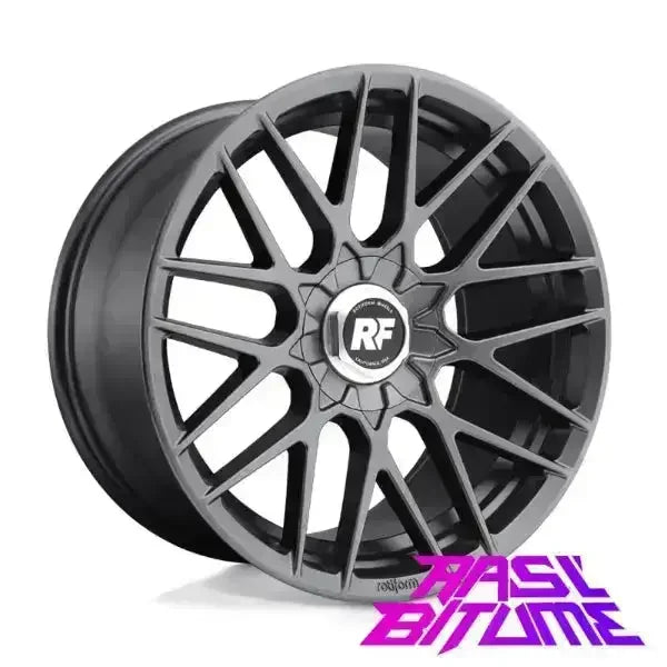 Rotiform RSE | 8,5x19 ET 45 - 5x112 66,6 Anthracite - Rasl'Bitume