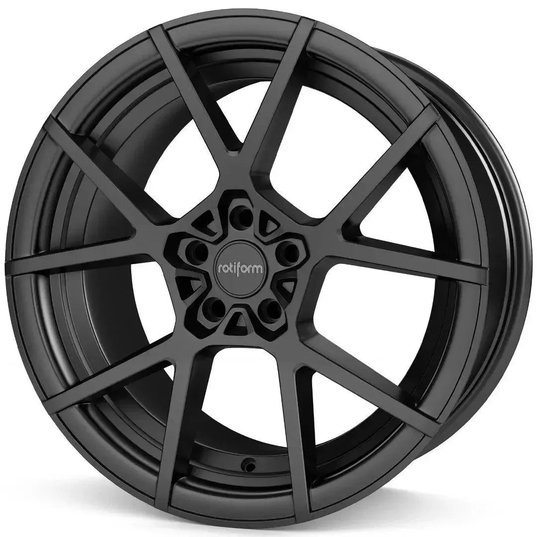 Rotiform KPS | 8,5x20 ET 45 - 5x112 66,6 Noir Matt - Rasl'Bitume