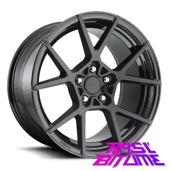 Rotiform KPS | 8,5x20 ET 45 - 5x112 66,6 Noir Matt - Rasl'Bitume