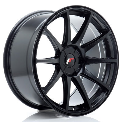 Japan Racing JR-11 19x8.5" 5x112 ET40, Noir Mat / Satiné