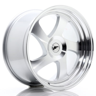 Japan Racing JR-15 18x8.5" (4 & 5 trous - sur mesure) ET40, Gris Argenté / Poli