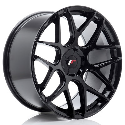 Japan Racing JR-18 18x7.5" 5x112/114.3 ET40, Noir Brillant