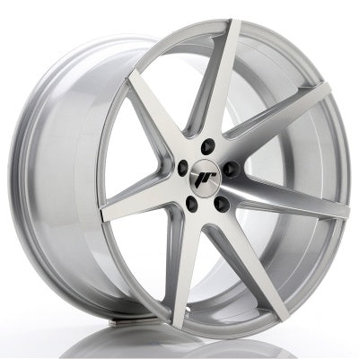 Japan Racing JR-20 18x8.5" (4 & 5 trous - sur mesure) ET40, Gris Argenté / Poli