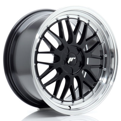 Japan Racing JR-23 20x9" (5 trous - sur mesure) ET20-50, Noir Brillant