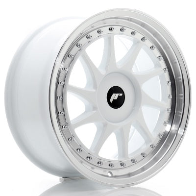 Japan Racing JR-26 17x8" (4 & 5 trous - sur mesure) ET35, Blanc