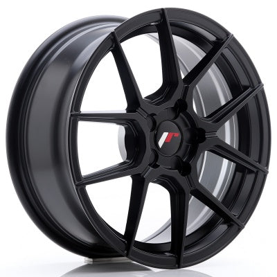 Japan Racing JR-30 17x8" (5 trous - sur mesure) ET20-40, Noir Mat