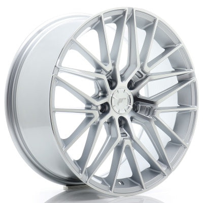 Japan Racing JR-38 18x8" (5 trous - sur mesure) ET20-42, Gris Argenté