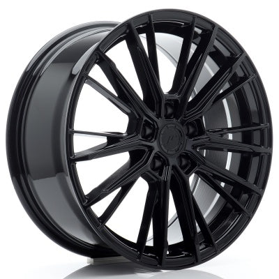 Japan Racing JR-52 20x9" (5 trous - sur mesure) ET20-51, Noir Brillant