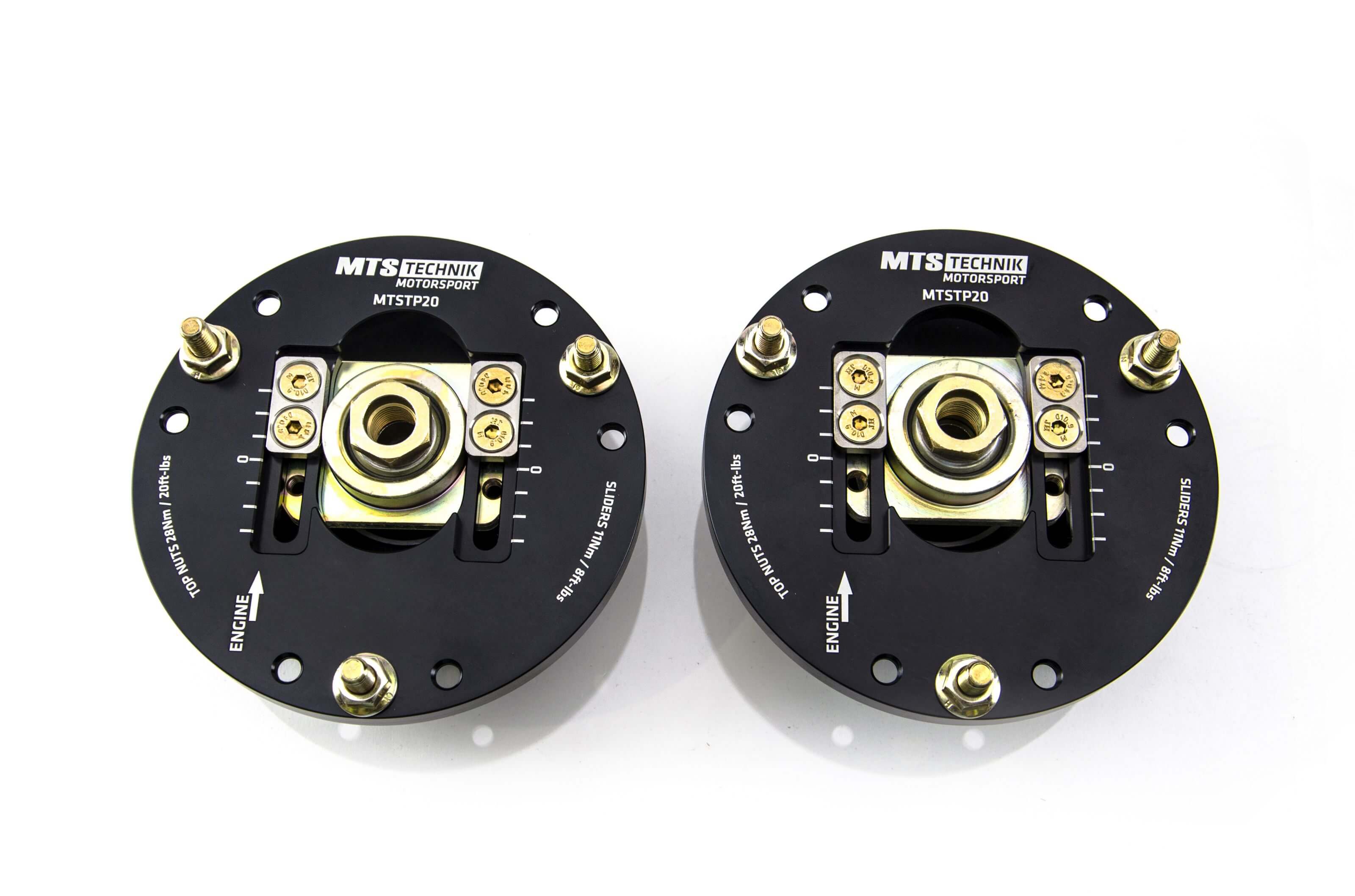 Camber Plates Réglables Avant MTS Technik MTSCP20SET — Multi-marques