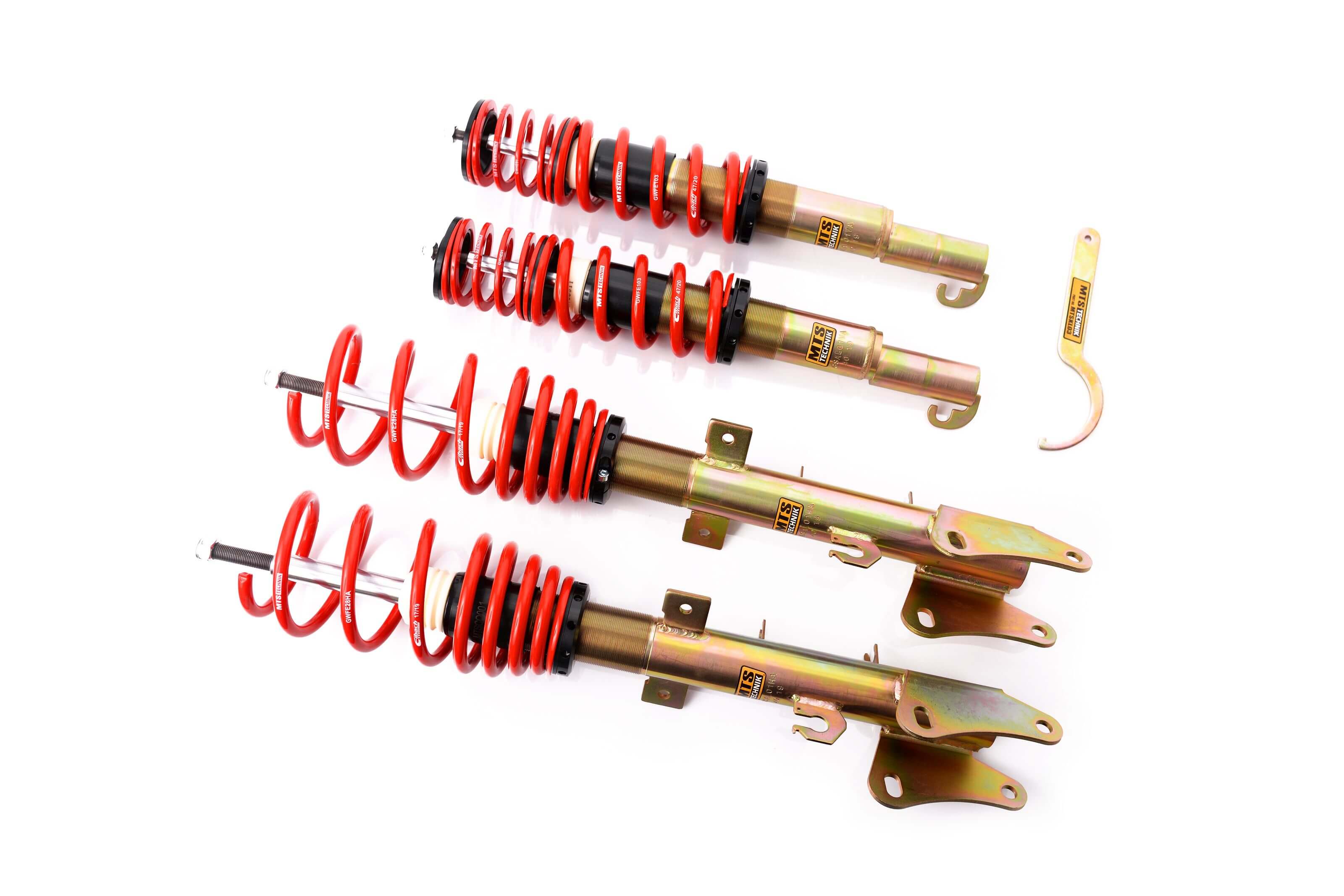 Combinés Filetés MTS Technik Alfa Romeo 156 (932) — Finition Gold [Gold]