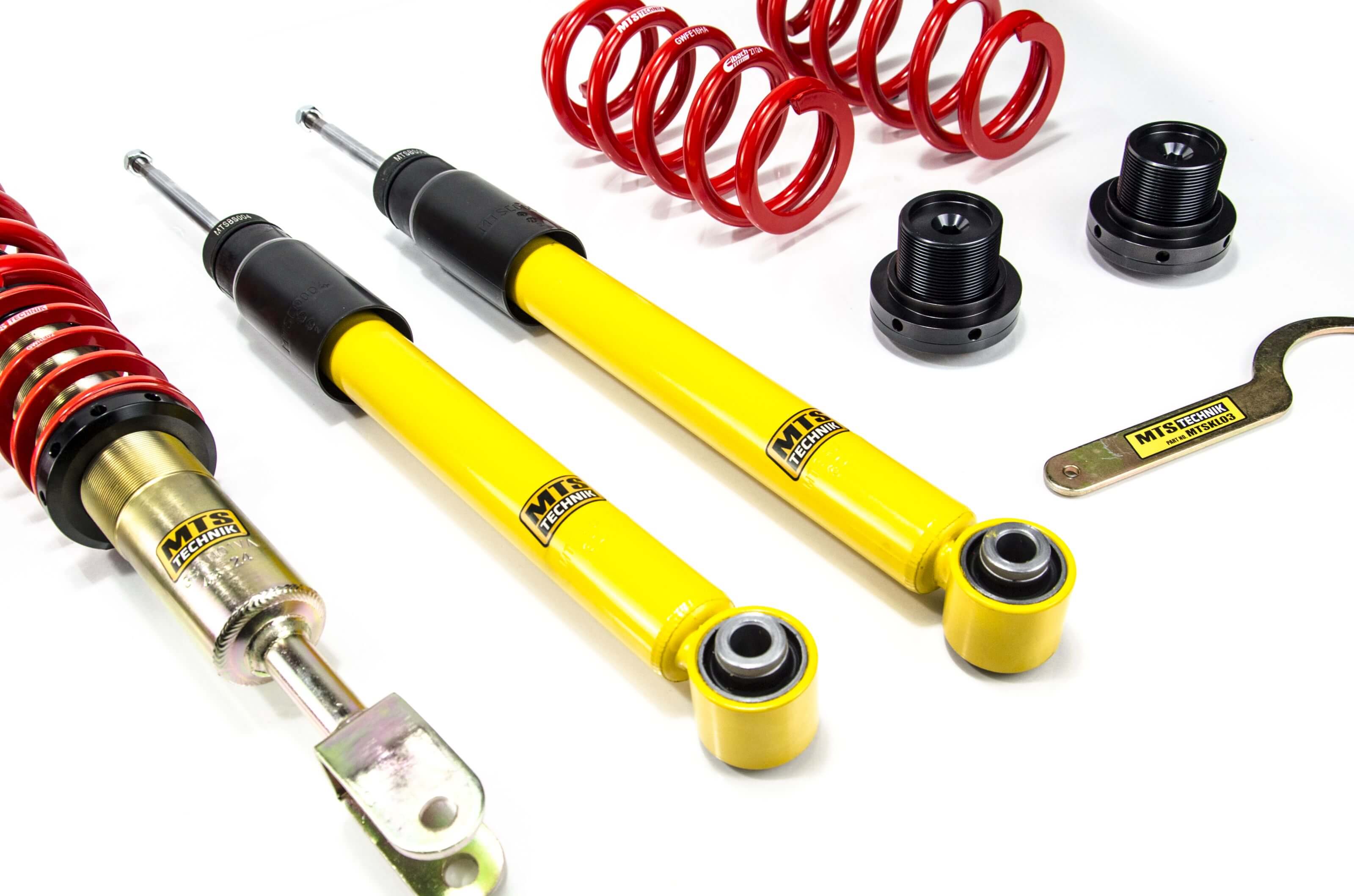 Combinés Filetés MTS Technik Audi A4 B6 Avant (8E) — Finition Gold — vue 4 [Gold]