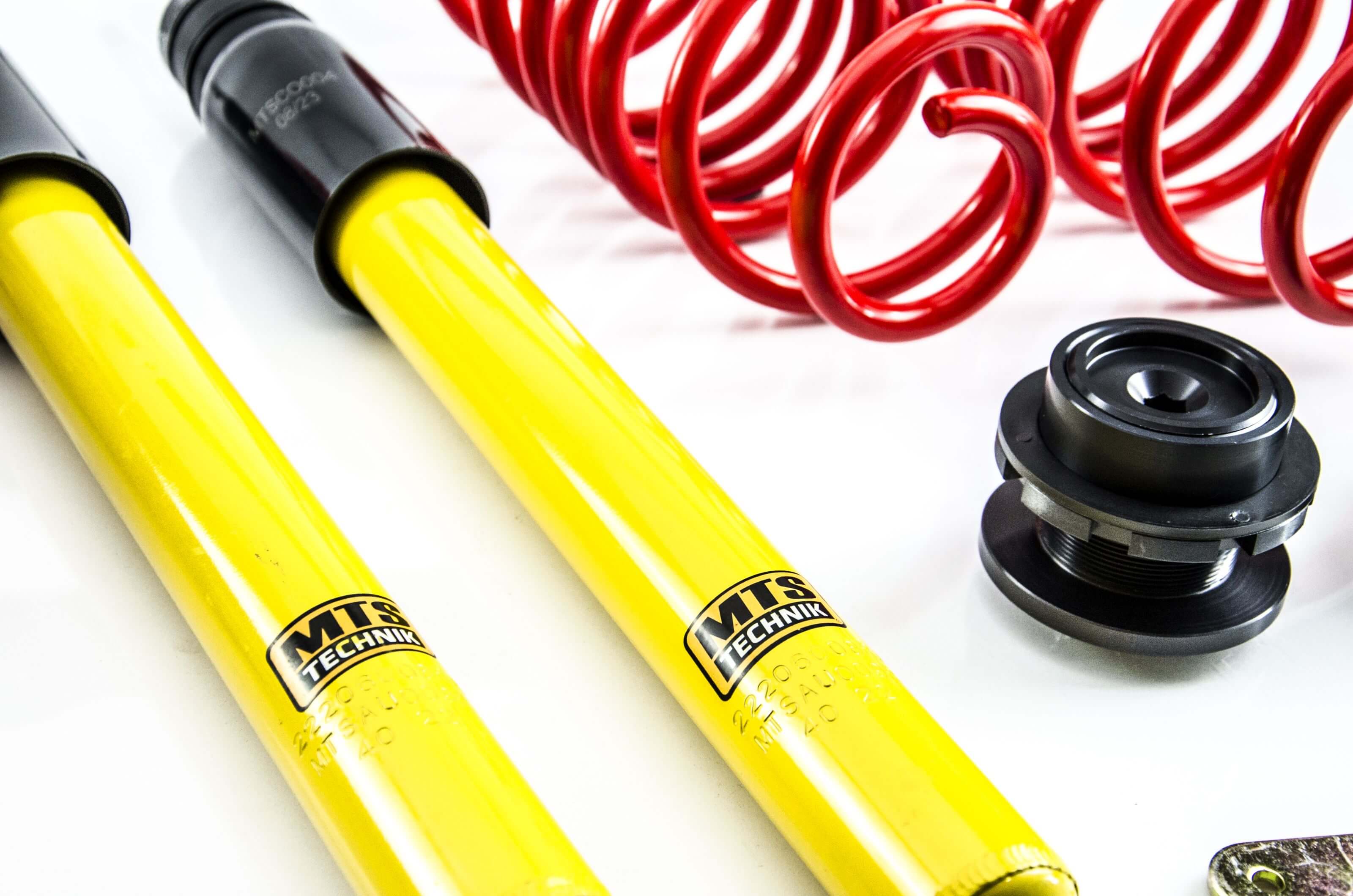 Combinés Filetés MTS Technik Porsche Macan (95B) 4x4 — Finition Gold — vue 4 [Gold]