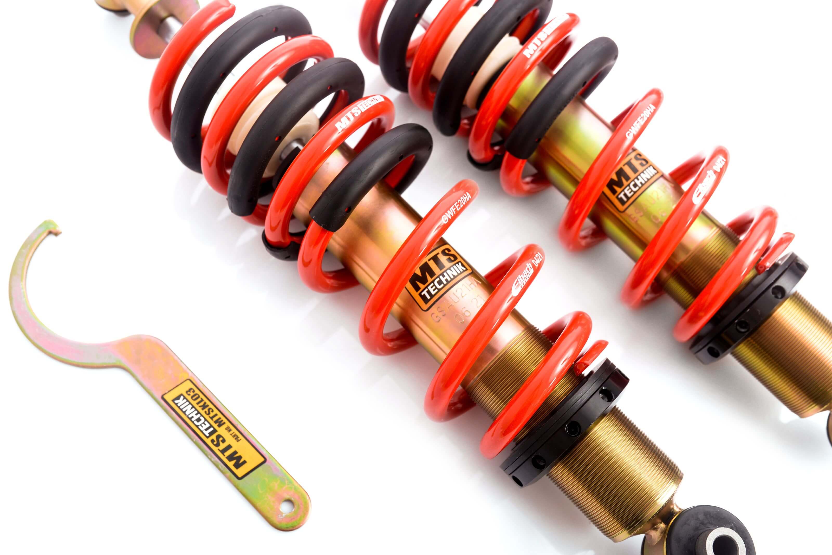 Combinés Filetés MTS Technik Audi 80 B4 Avant (8C) quattro — Finition Gold — vue 2 [Gold]
