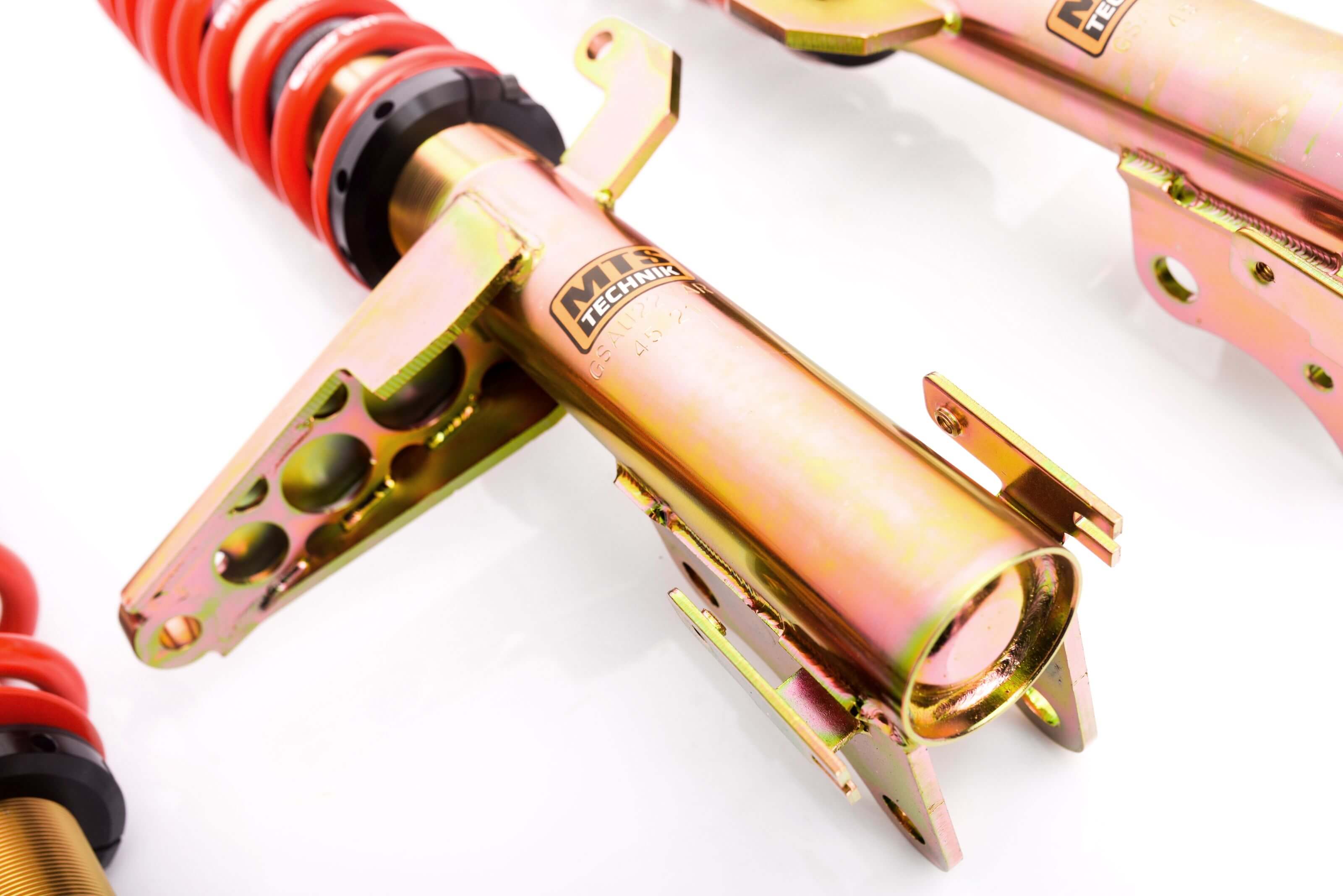 Combinés Filetés MTS Technik Audi 80 B4 Avant (8C) quattro — Finition Gold — vue 3 [Gold]