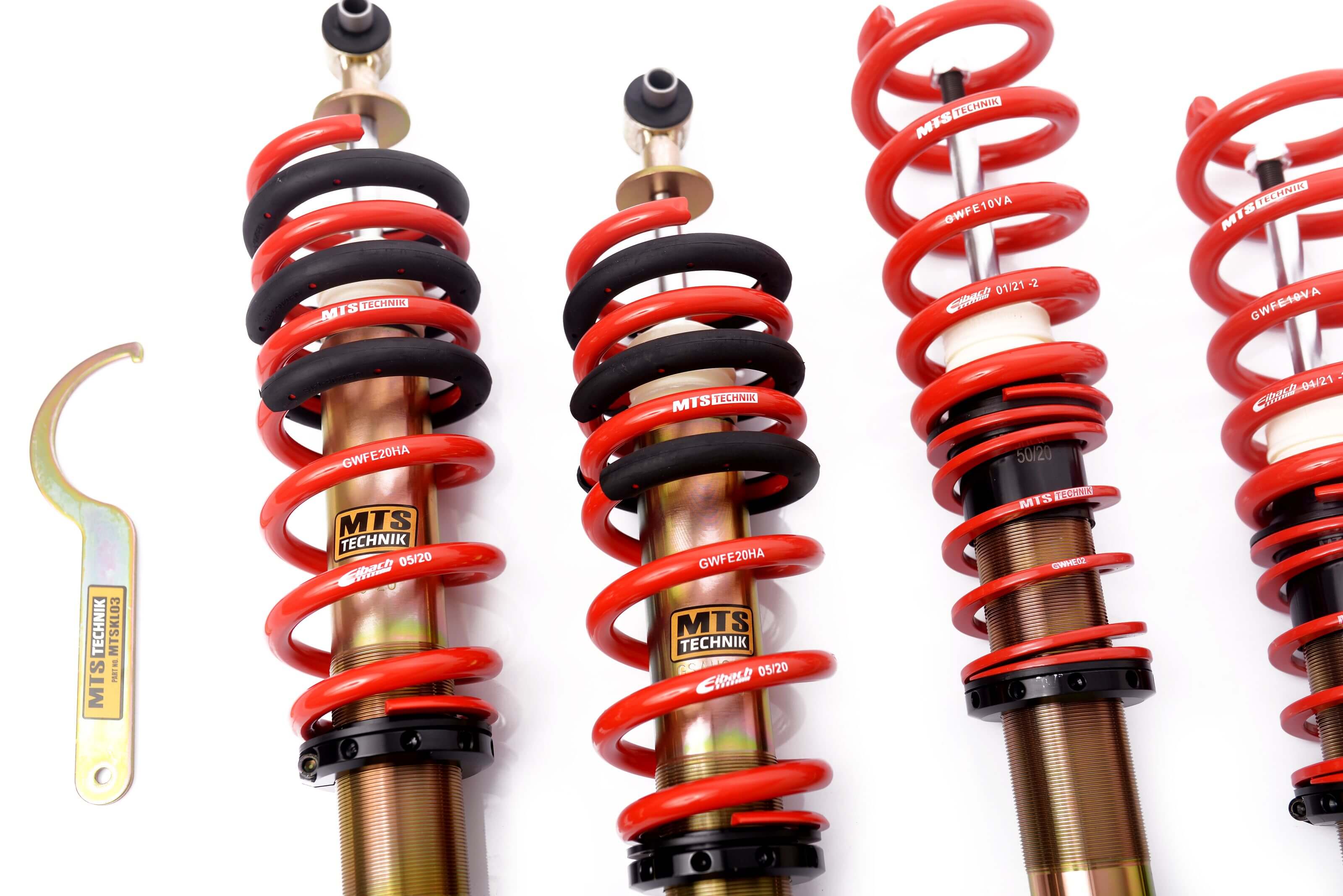 Combinés Filetés MTS Technik Audi A4 B5 (8D) quattro — Finition Gold — vue 3 [Gold]