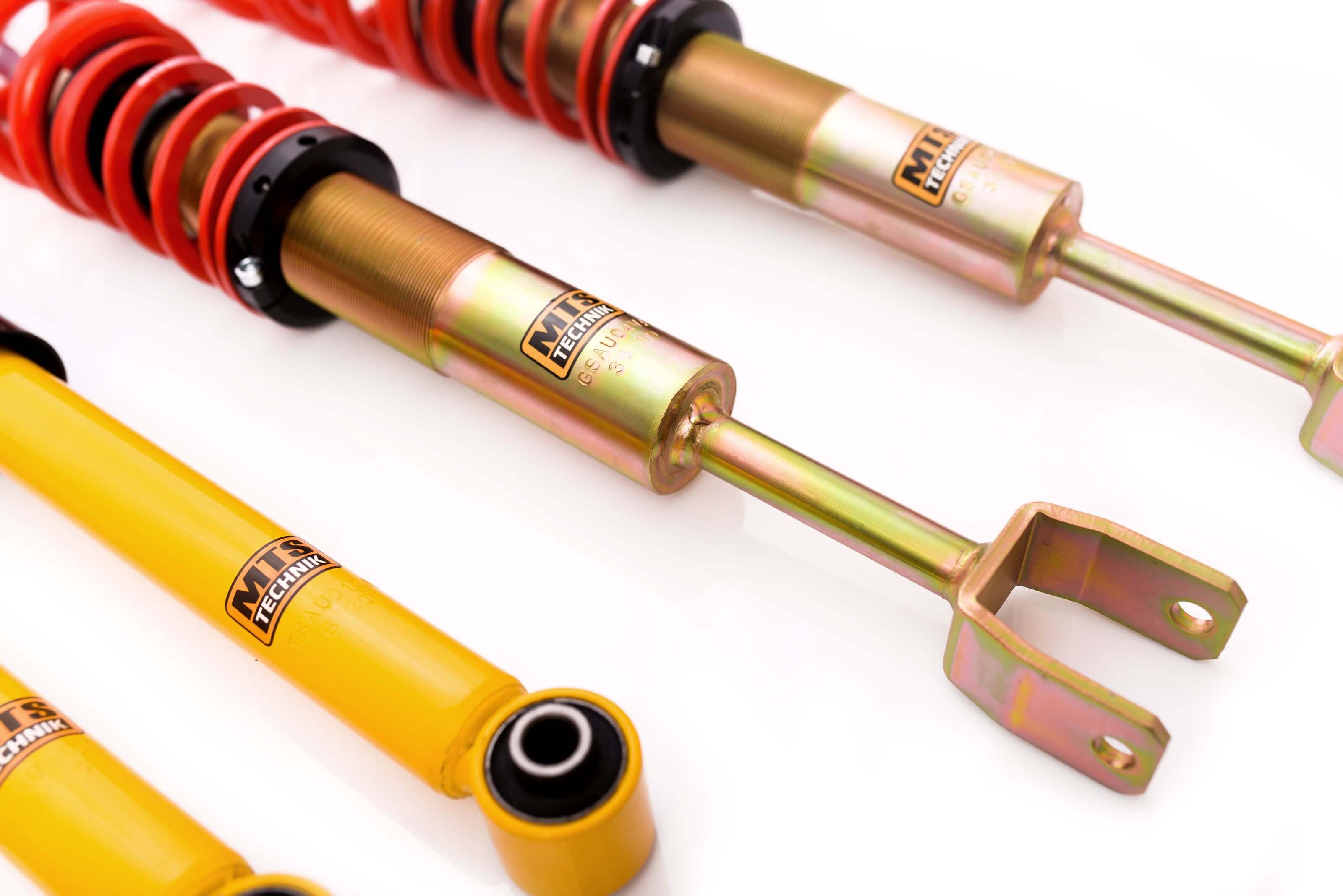 Combinés Filetés MTS Technik Audi A6 C6 (4F) — Finition Gold — vue 2 [Gold]