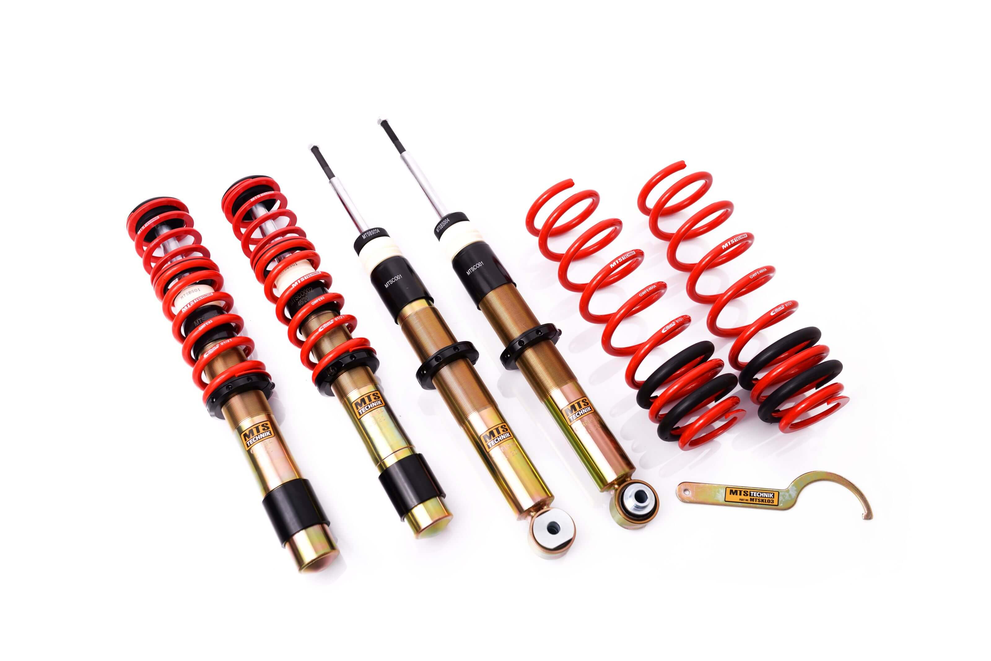 Combinés Filetés MTS Technik BMW Série 5 (E39) — Finition Gold [Gold]