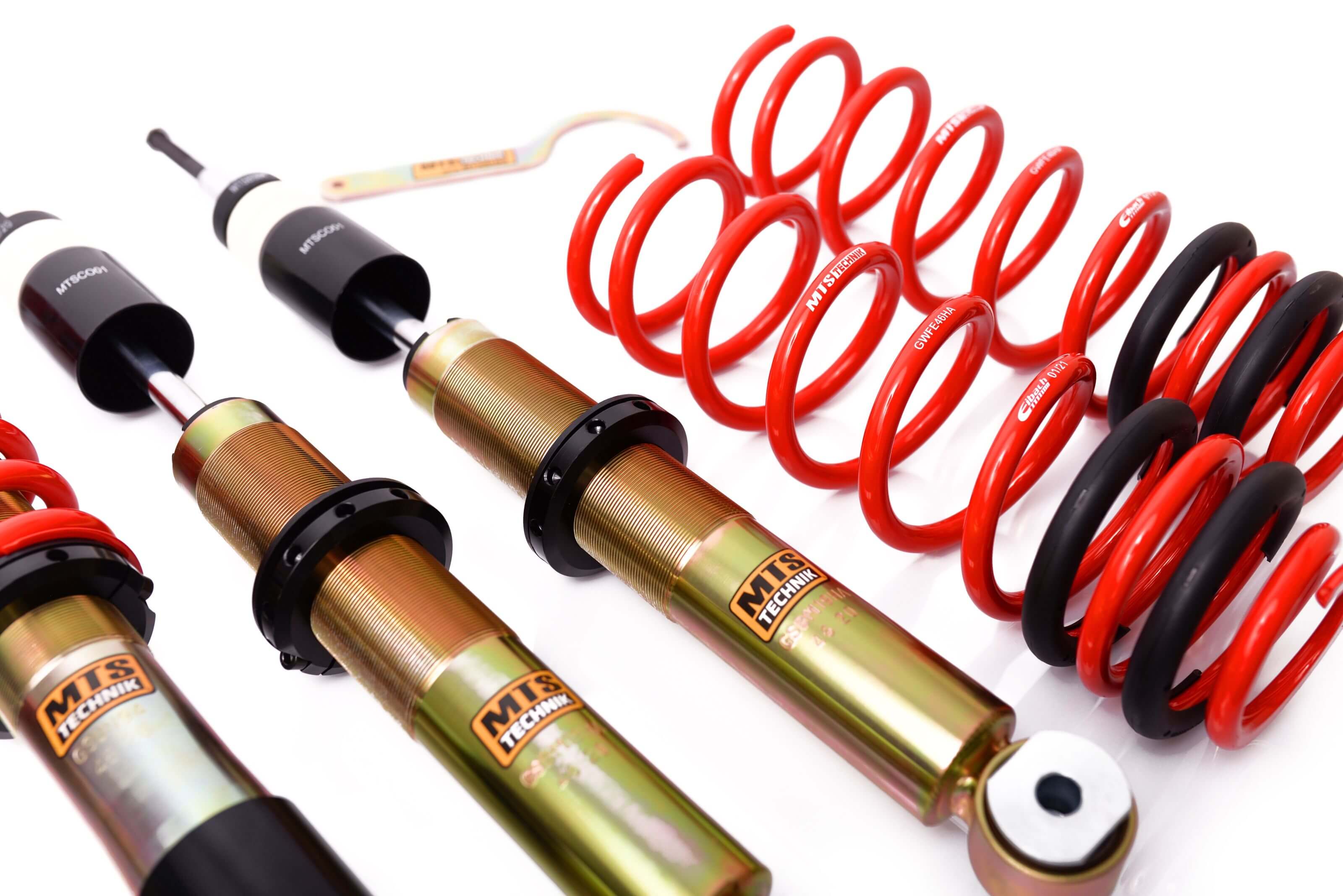Combinés Filetés MTS Technik BMW Série 5 (E39) — Finition Gold — vue 3 [Gold]