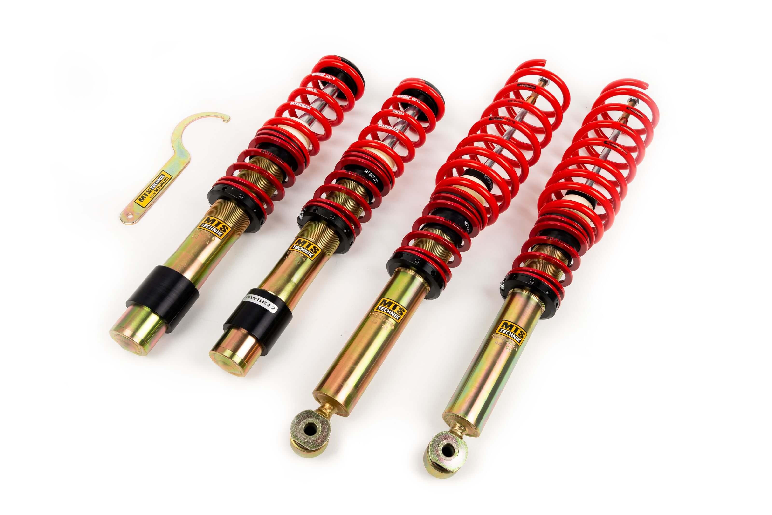 Combinés Filetés MTS Technik BMW Série 5 (E60) — Finition Gold [Gold]