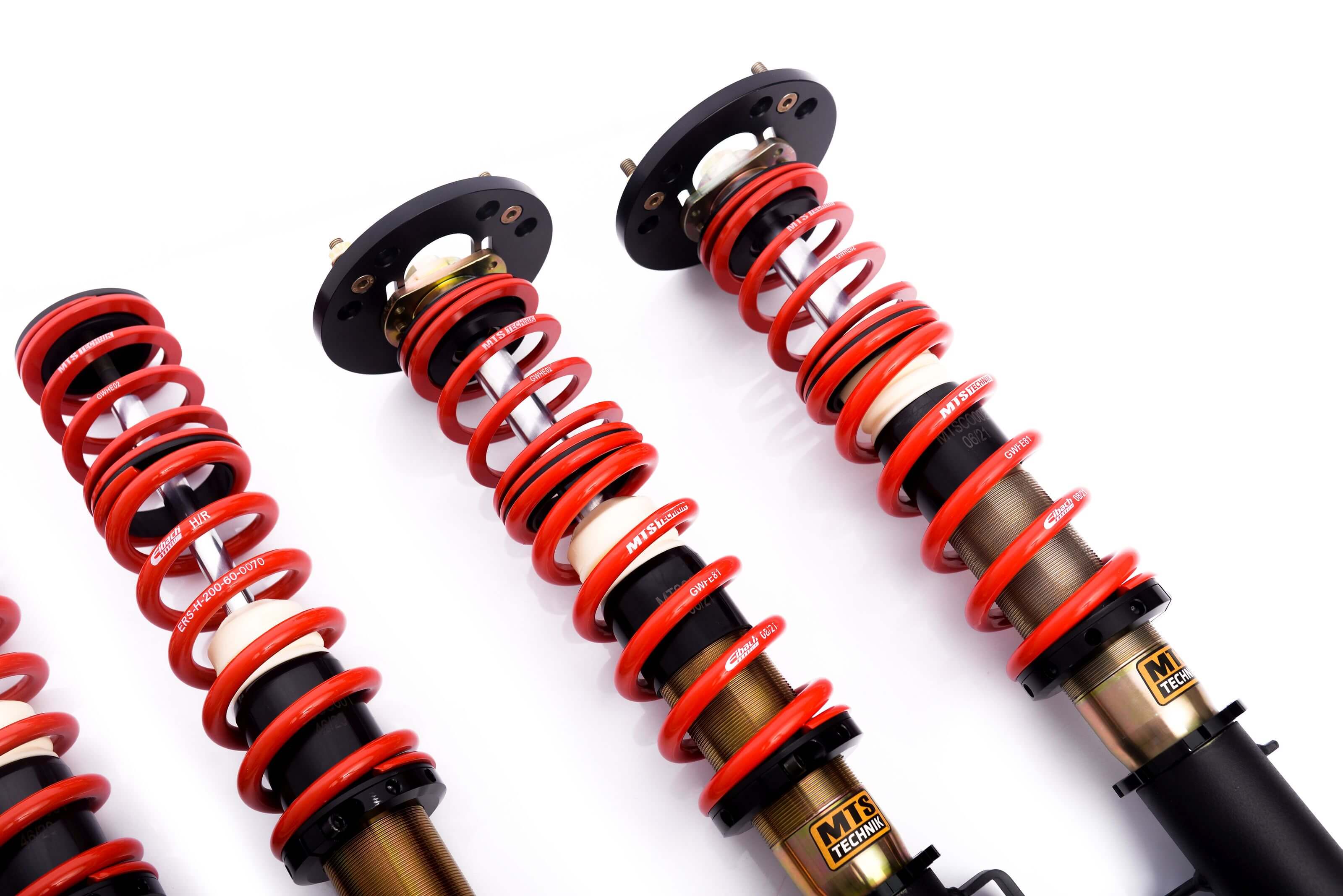 Combinés Filetés MTS Technik BMW Série 6 (E24) — Finition Gold — vue 2 [Gold]