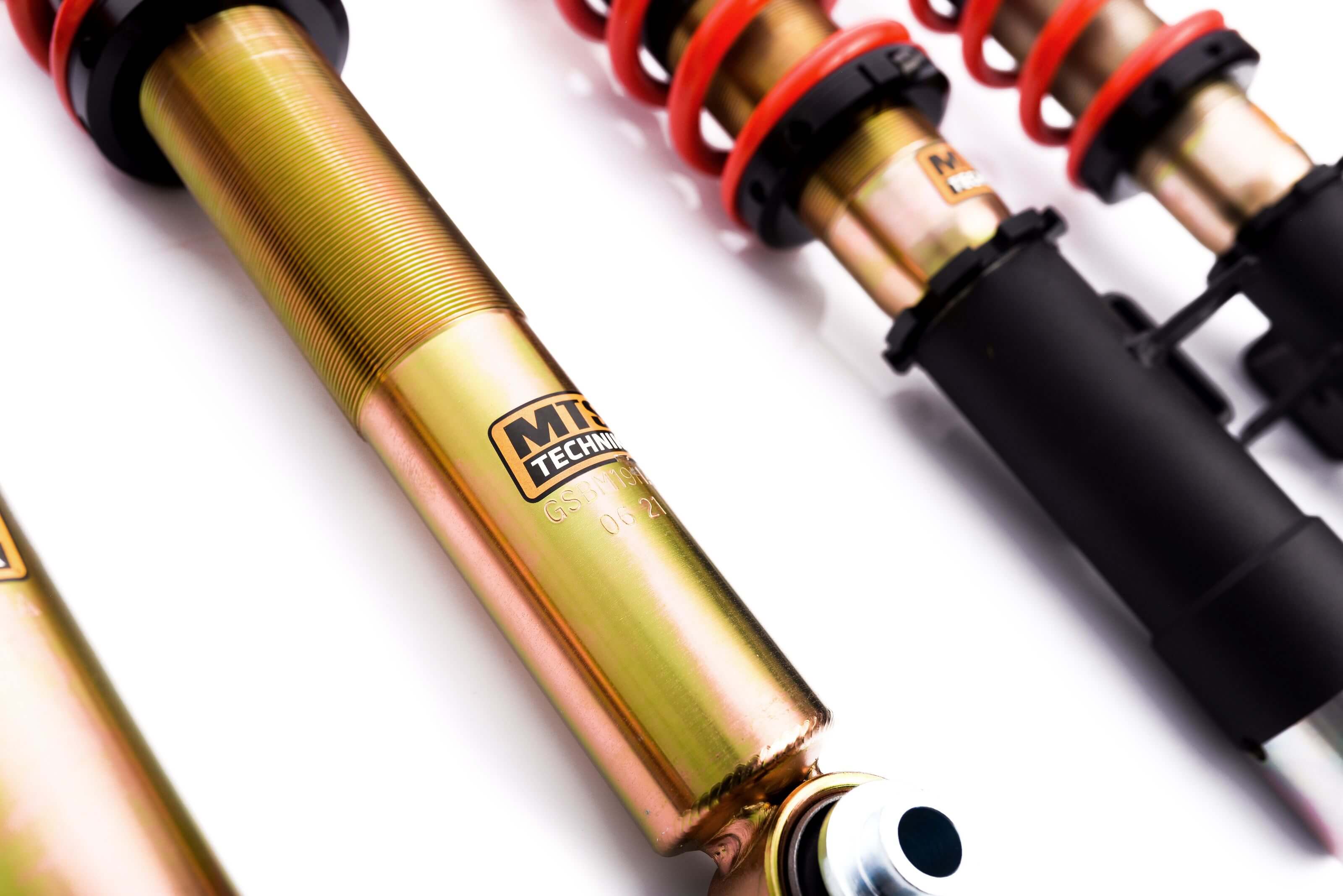 Combinés Filetés MTS Technik BMW Série 6 (E24) — Finition Gold — vue 4 [Gold]