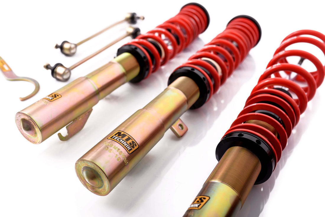 Combinés Filetés MTS Technik BMW Série 7 (E38) — Finition Gold — vue 2 [Gold]