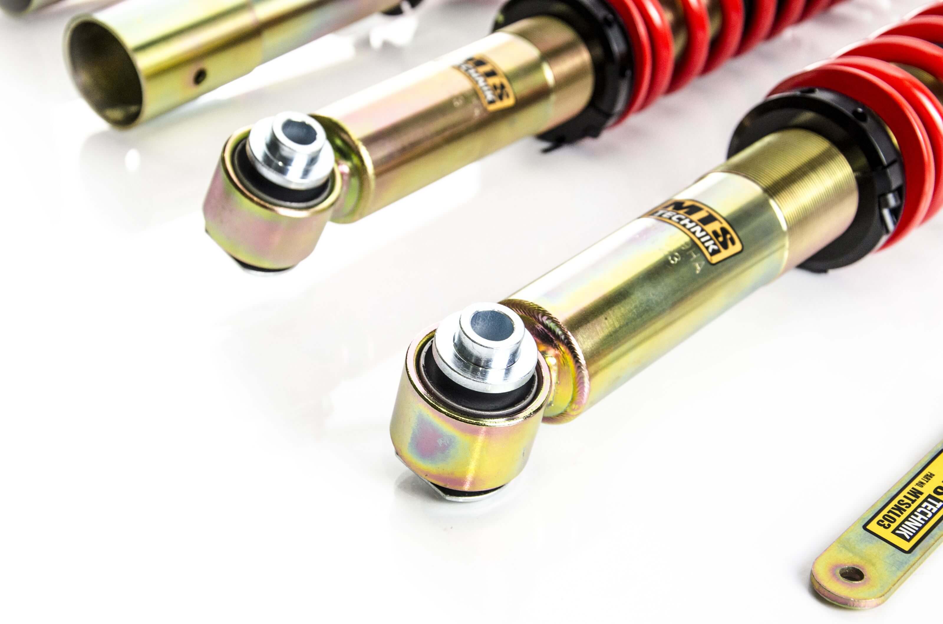 Combinés Filetés MTS Technik BMW Série 7 (E23) — Finition Gold — vue 4 [Gold]