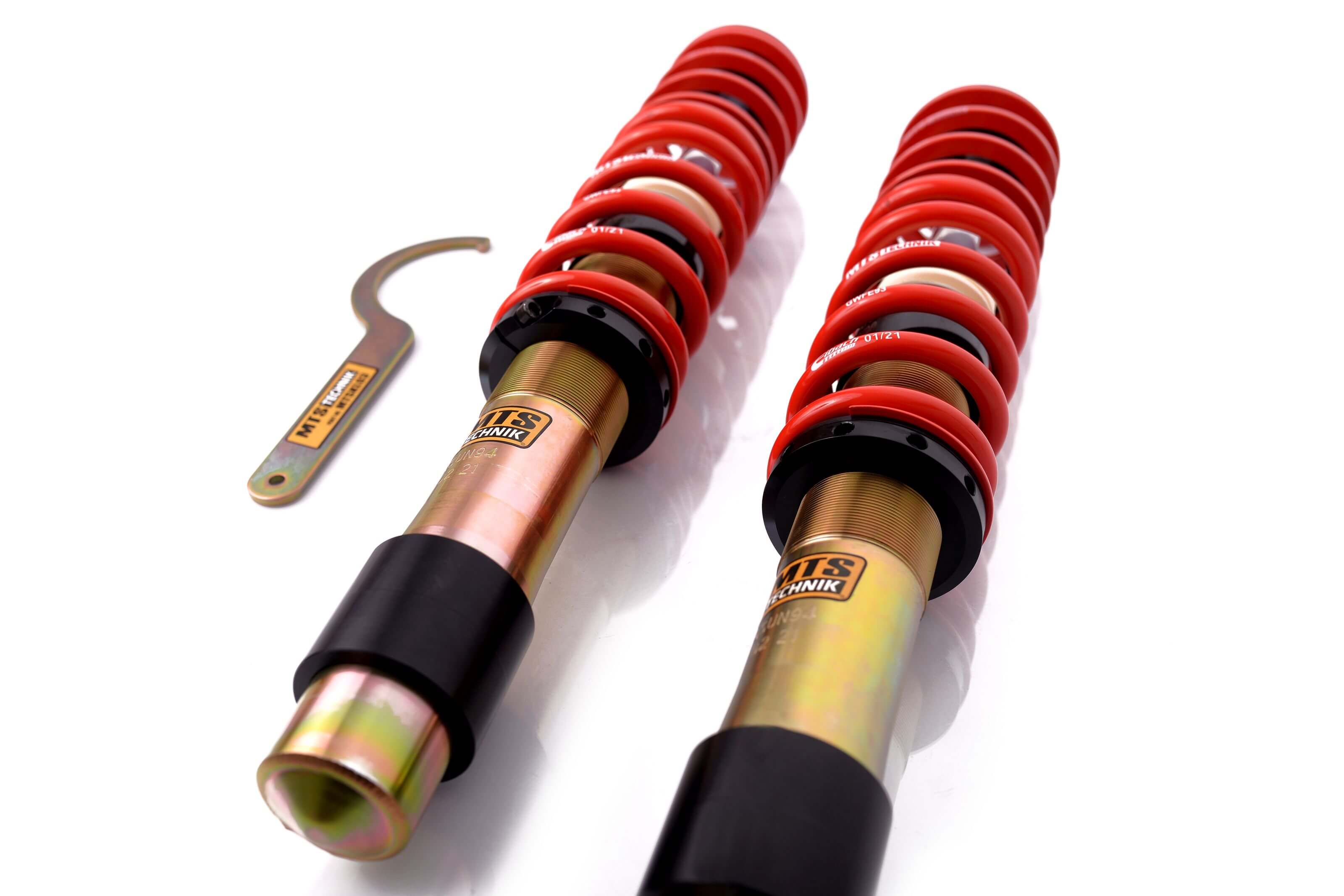Combinés Filetés MTS Technik BMW Série 5 Touring (E39) — Finition Gold — vue 2 [Gold]