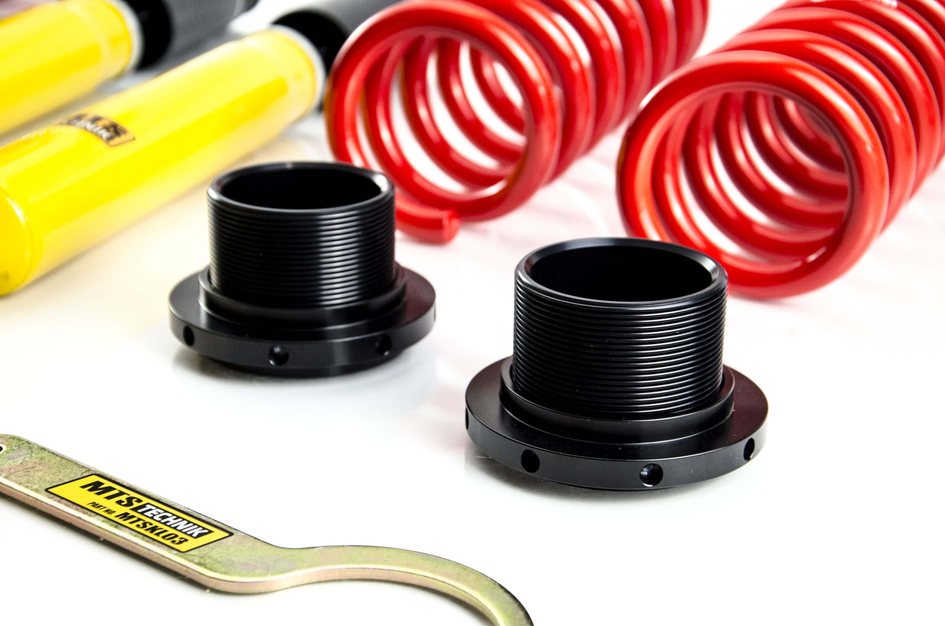 Combinés Filetés MTS Technik Chrysler 300c Touring (LX/LE) — Finition Gold — vue 5 [Gold]