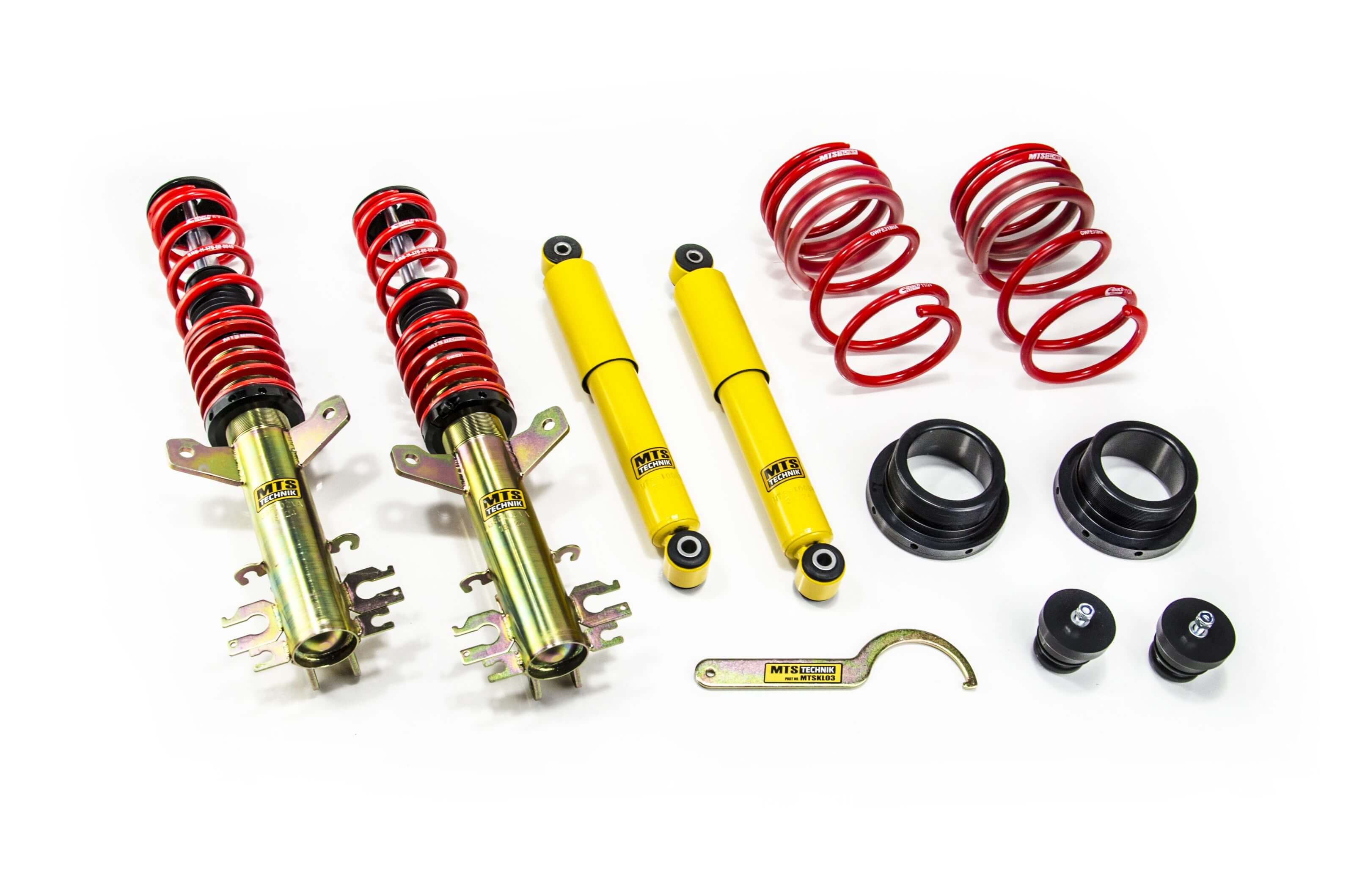 Combinés Filetés MTS Technik Fiat 500 (312) — Finition Gold [Gold]