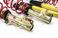Combinés Filetés MTS Technik Ford Fiesta VII (HJ/HF) — Finition Gold — vue 2 [Gold]