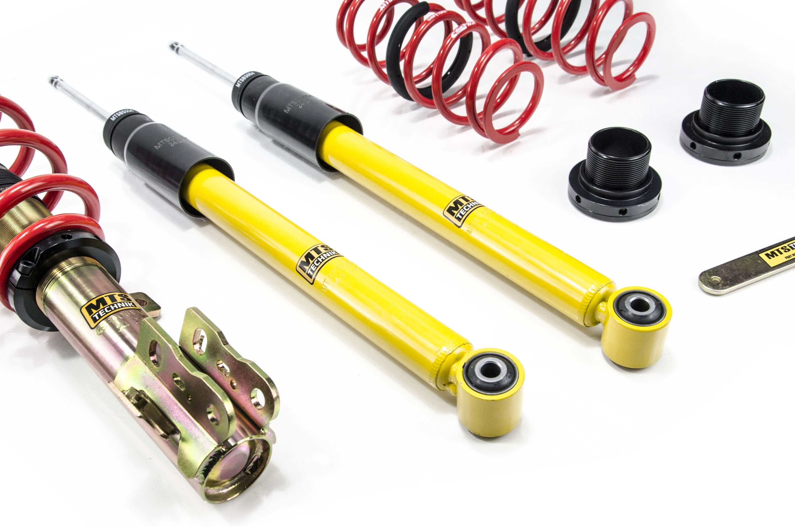 Combinés Filetés MTS Technik Ford Fiesta VII (HJ/HF) — Finition Gold — vue 4 [Gold]