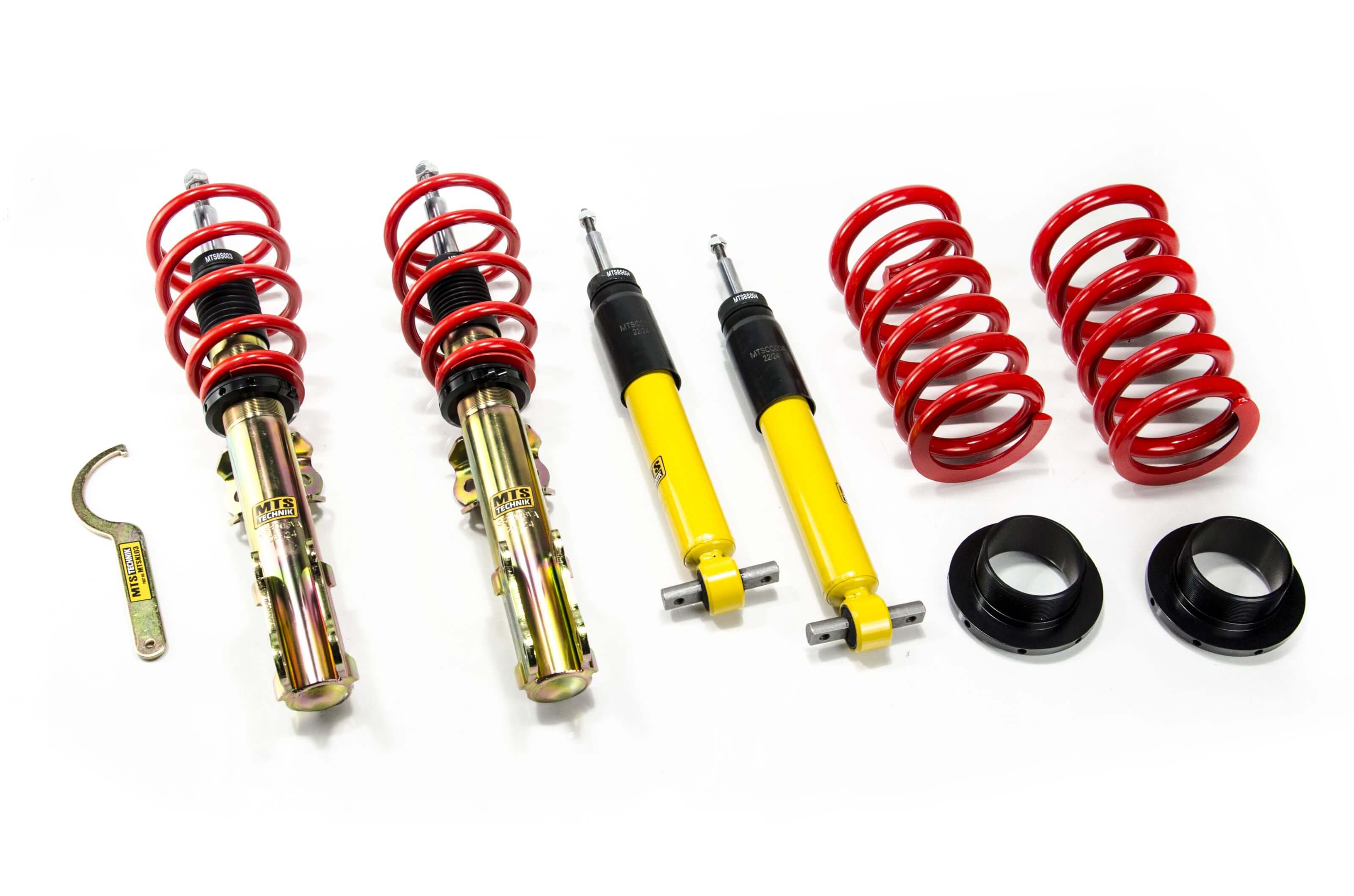Combinés Filetés MTS Technik Ford USA Mustang 6 — Finition Gold [Gold]