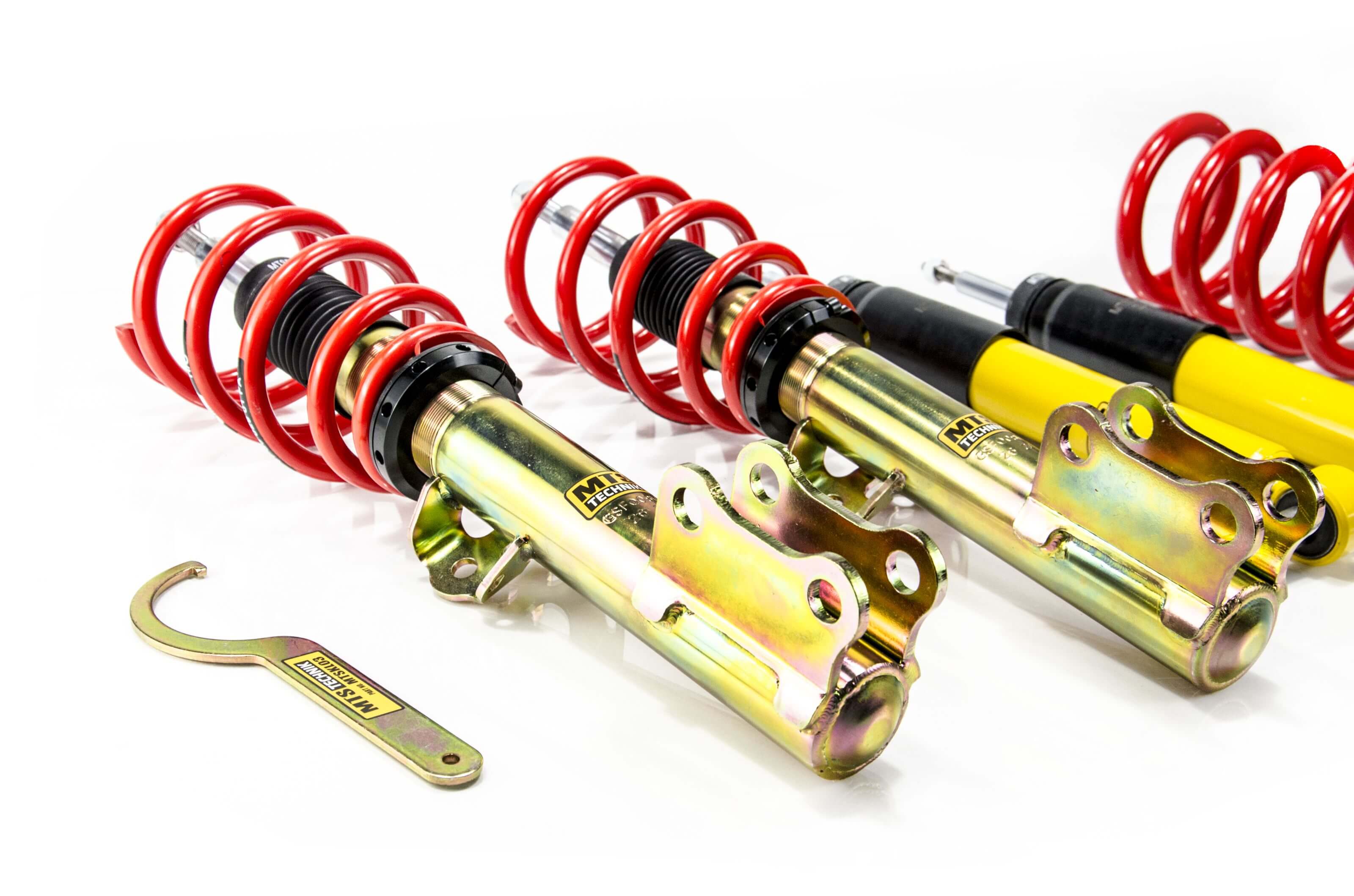 Combinés Filetés MTS Technik Ford USA Mustang 6 — Finition Gold — vue 2 [Gold]
