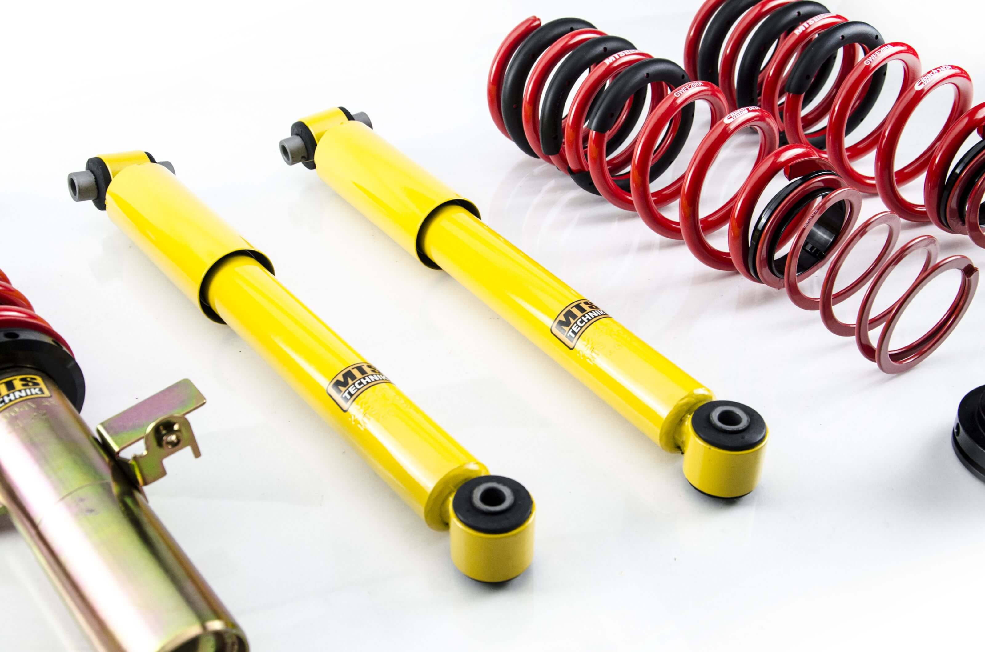 Combinés Filetés MTS Technik Ford Focus III Turnier (DYB) — Finition Gold — vue 4 [Gold]