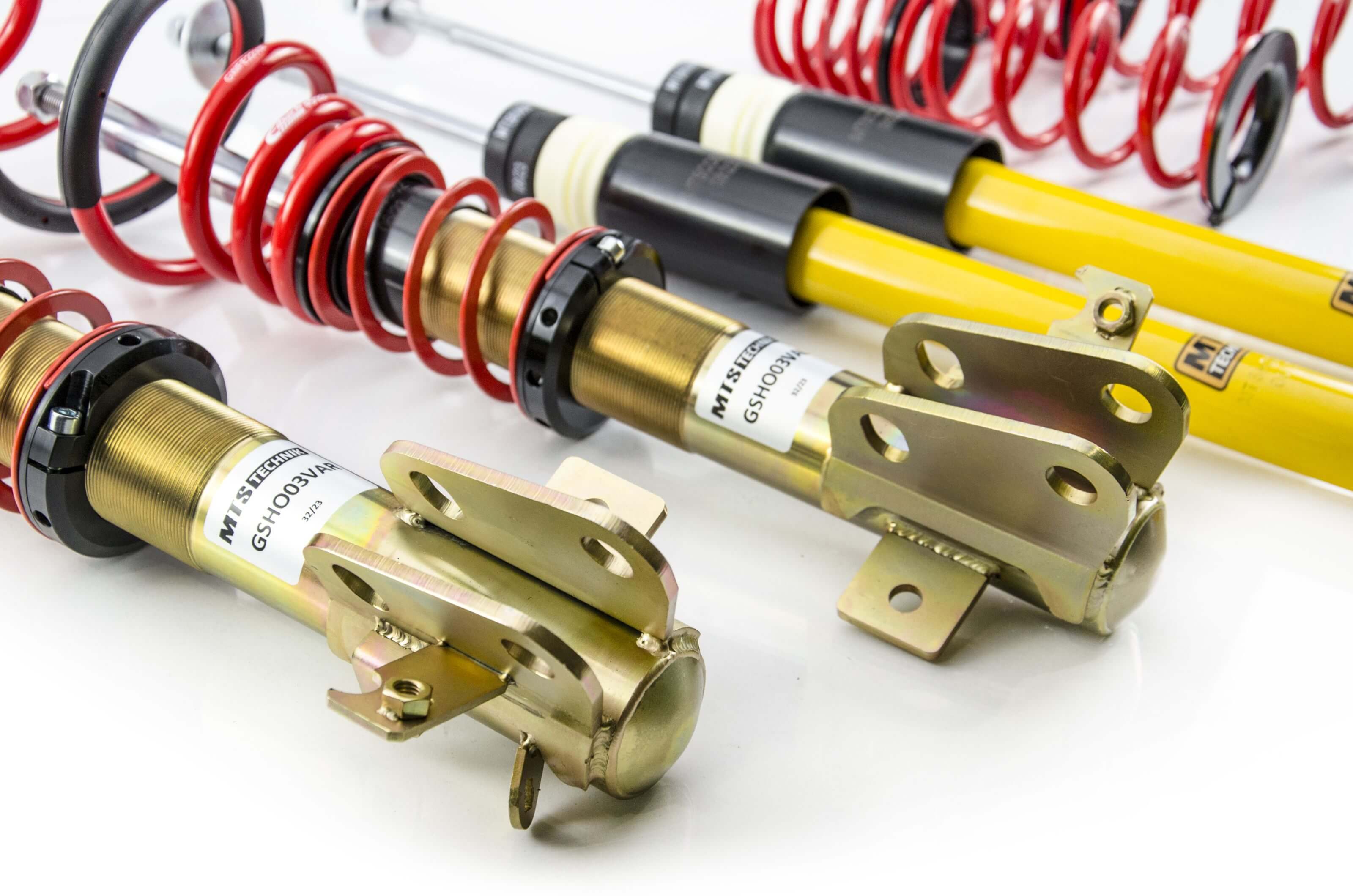 Combinés Filetés MTS Technik Honda Civic VIII (FN/FK) — Finition Gold — vue 3 [Gold]
