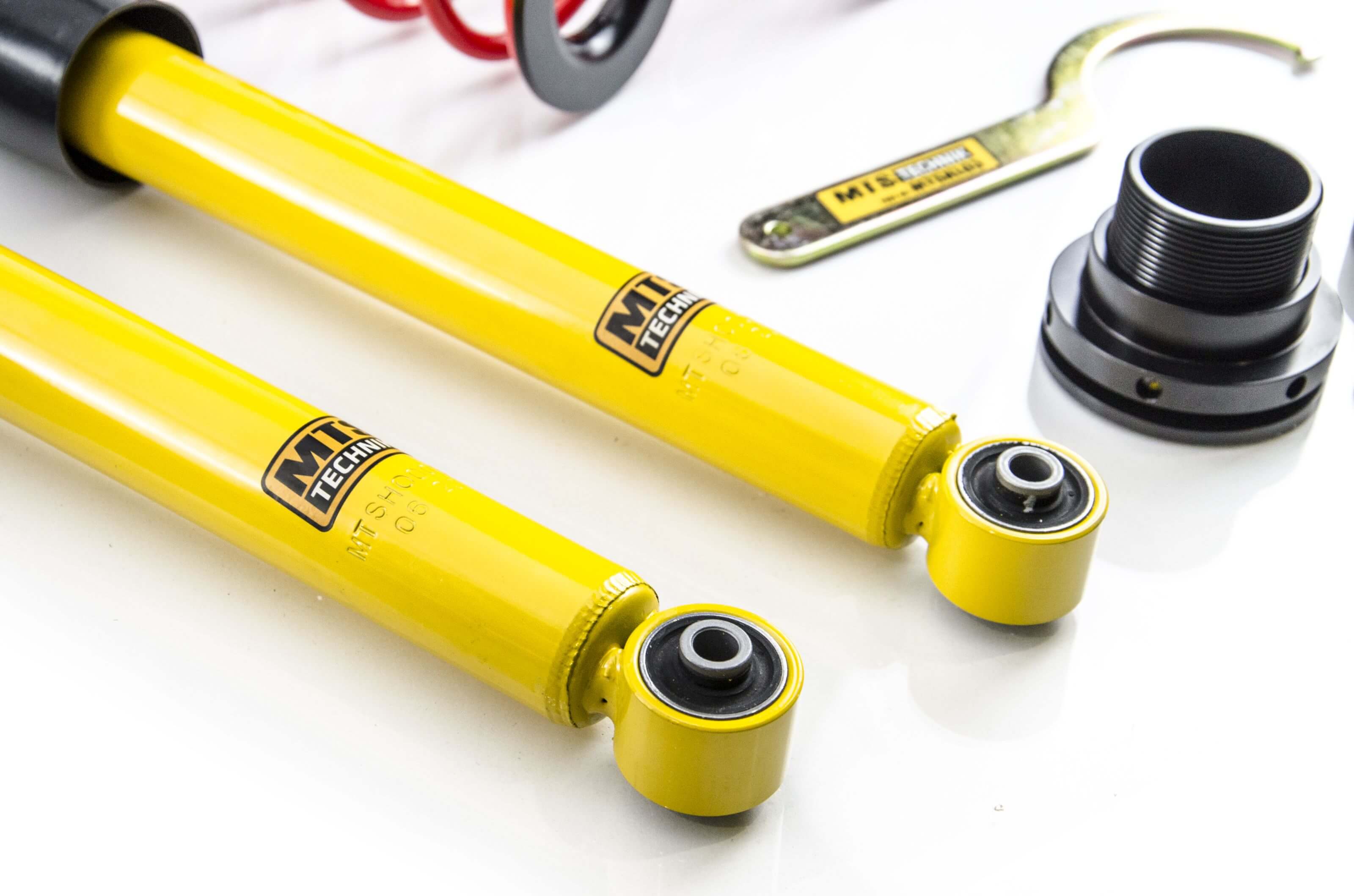 Combinés Filetés MTS Technik Honda Civic VIII (FN/FK) — Finition Gold — vue 4 [Gold]