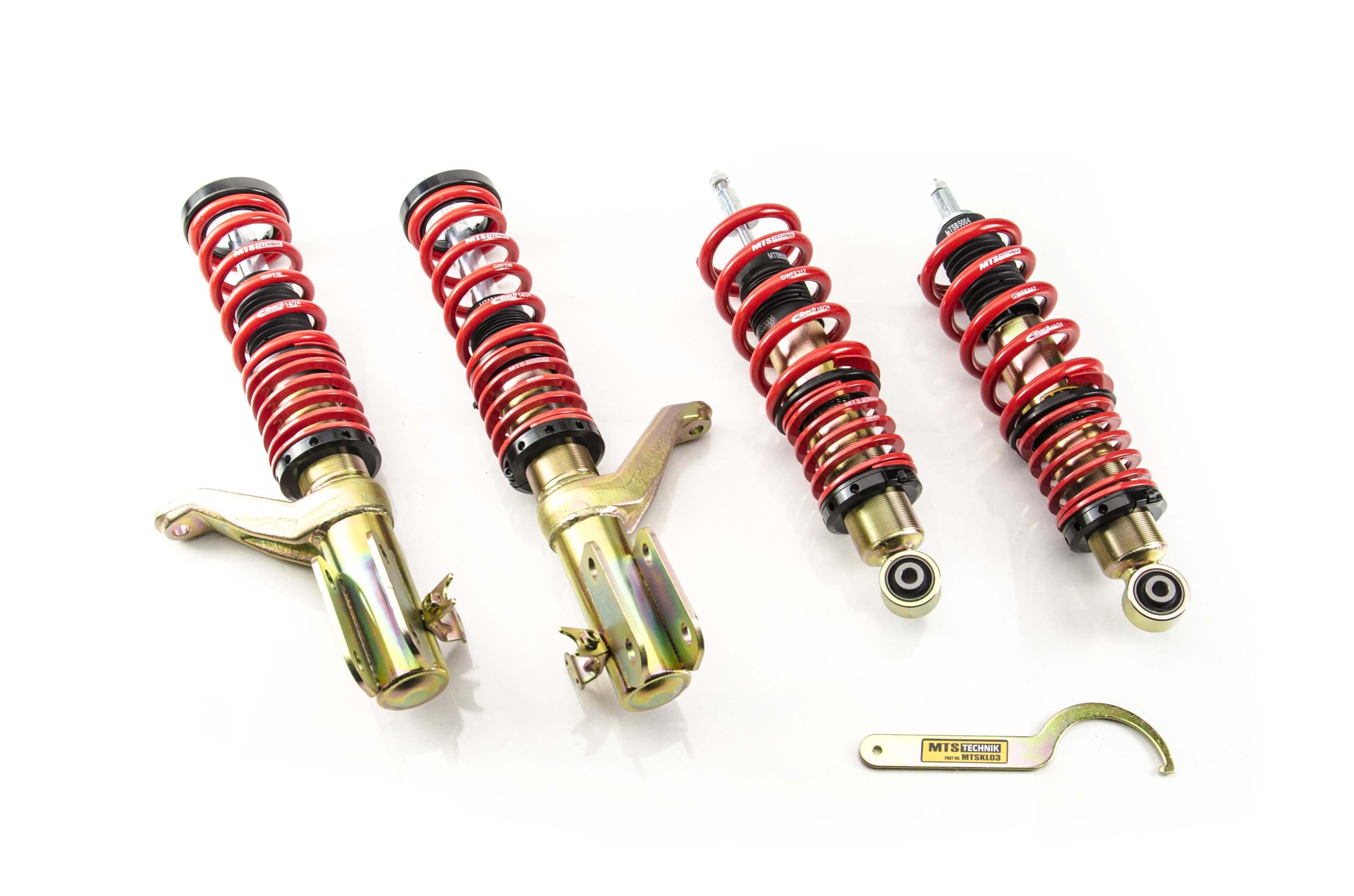 Combinés Filetés MTS Technik Honda Civic VII (EU/EP/EV) — Finition Gold [Gold]