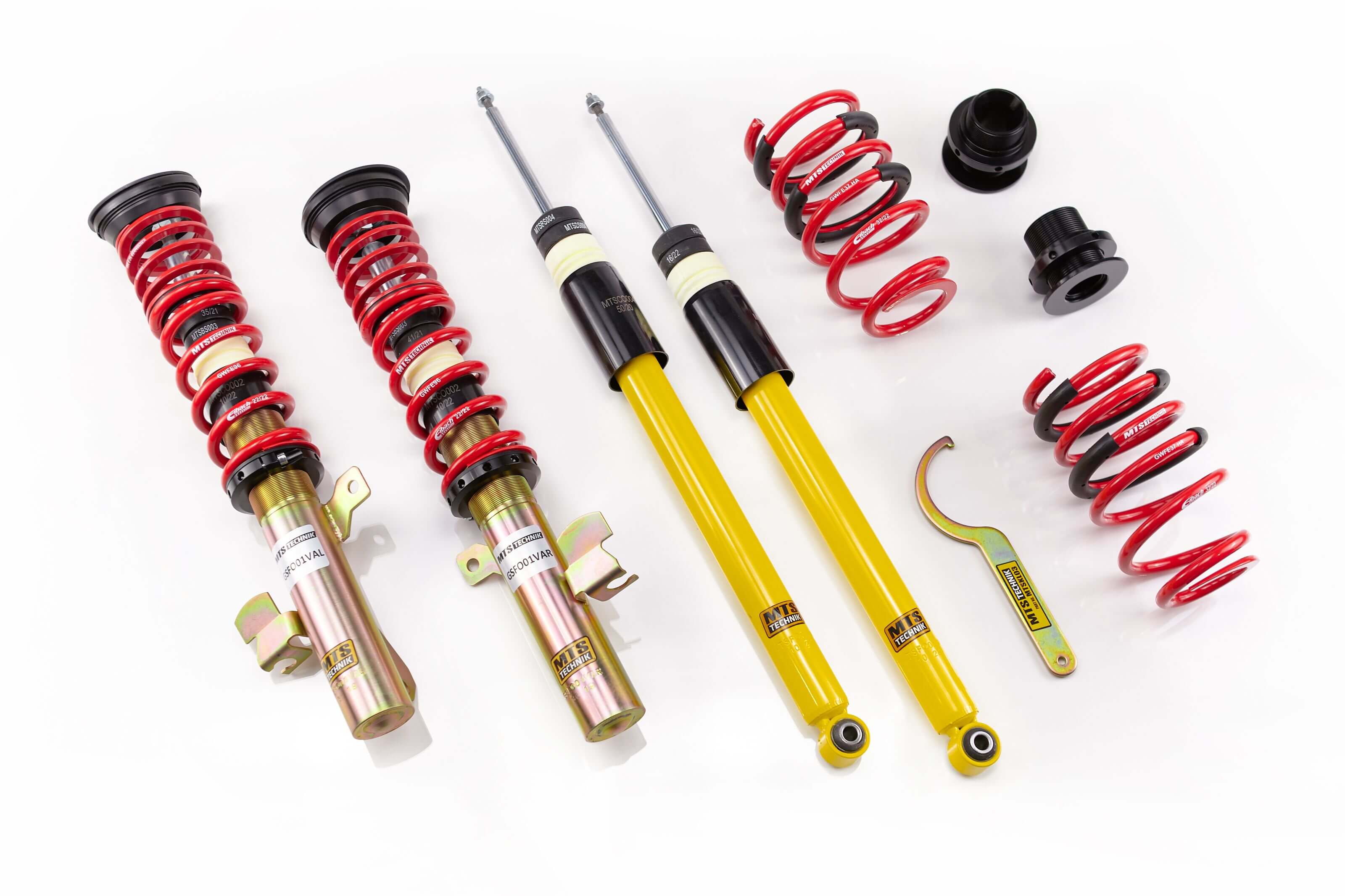 Combinés Filetés MTS Technik Mazda 3 (BL) — Finition Gold [Gold]