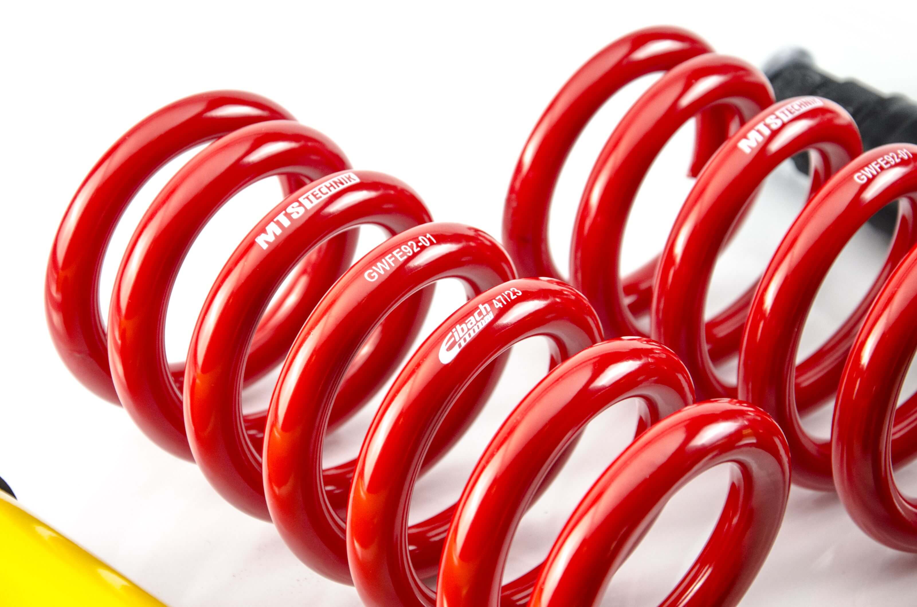 Combinés Filetés MTS Technik Mercedes-Benz 124 (W124) — Finition Gold — vue 3 [Gold]
