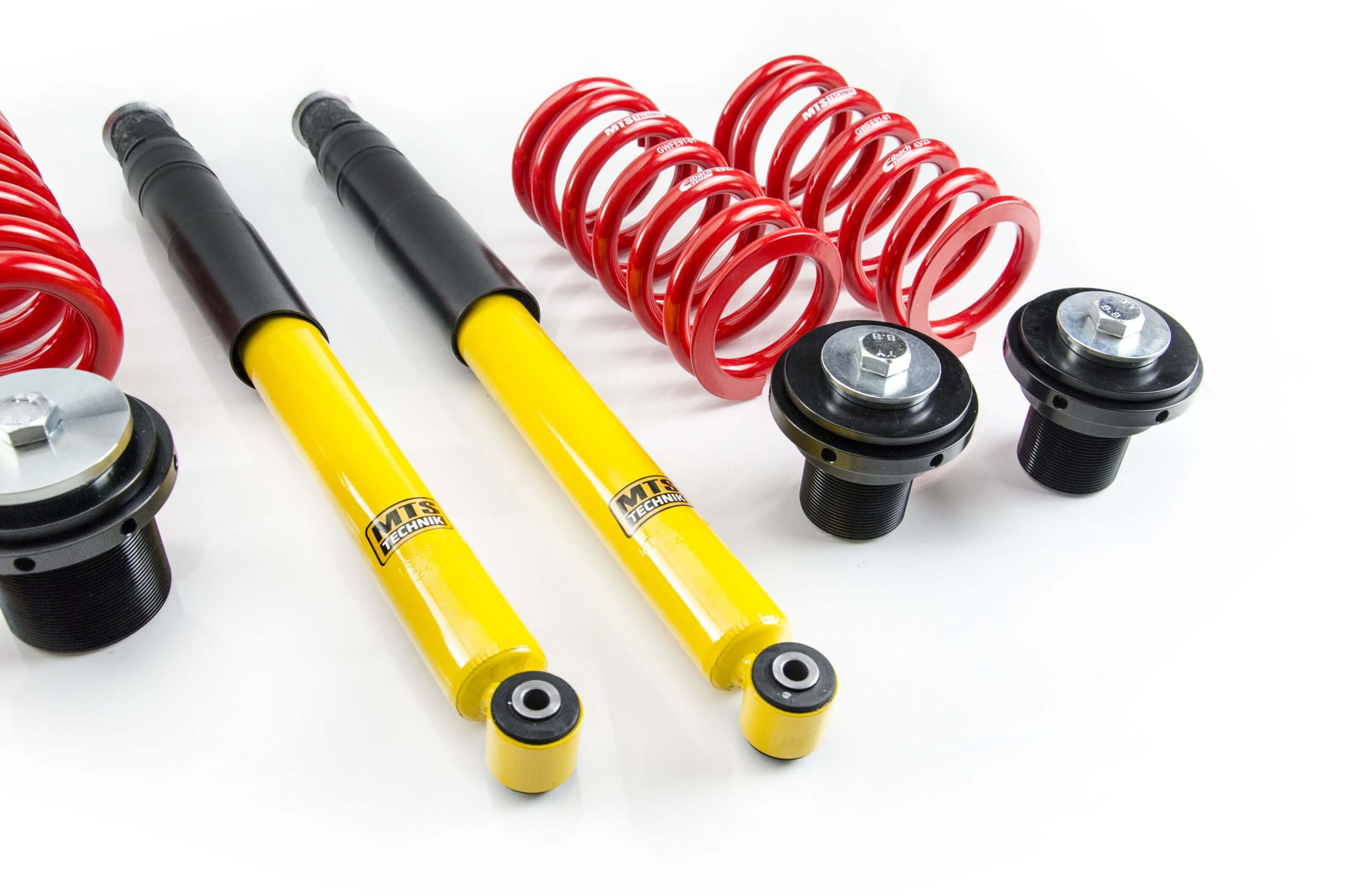 Combinés Filetés MTS Technik Mercedes-Benz E-CLASS (W124) — Finition Gold — vue 6 [Gold]