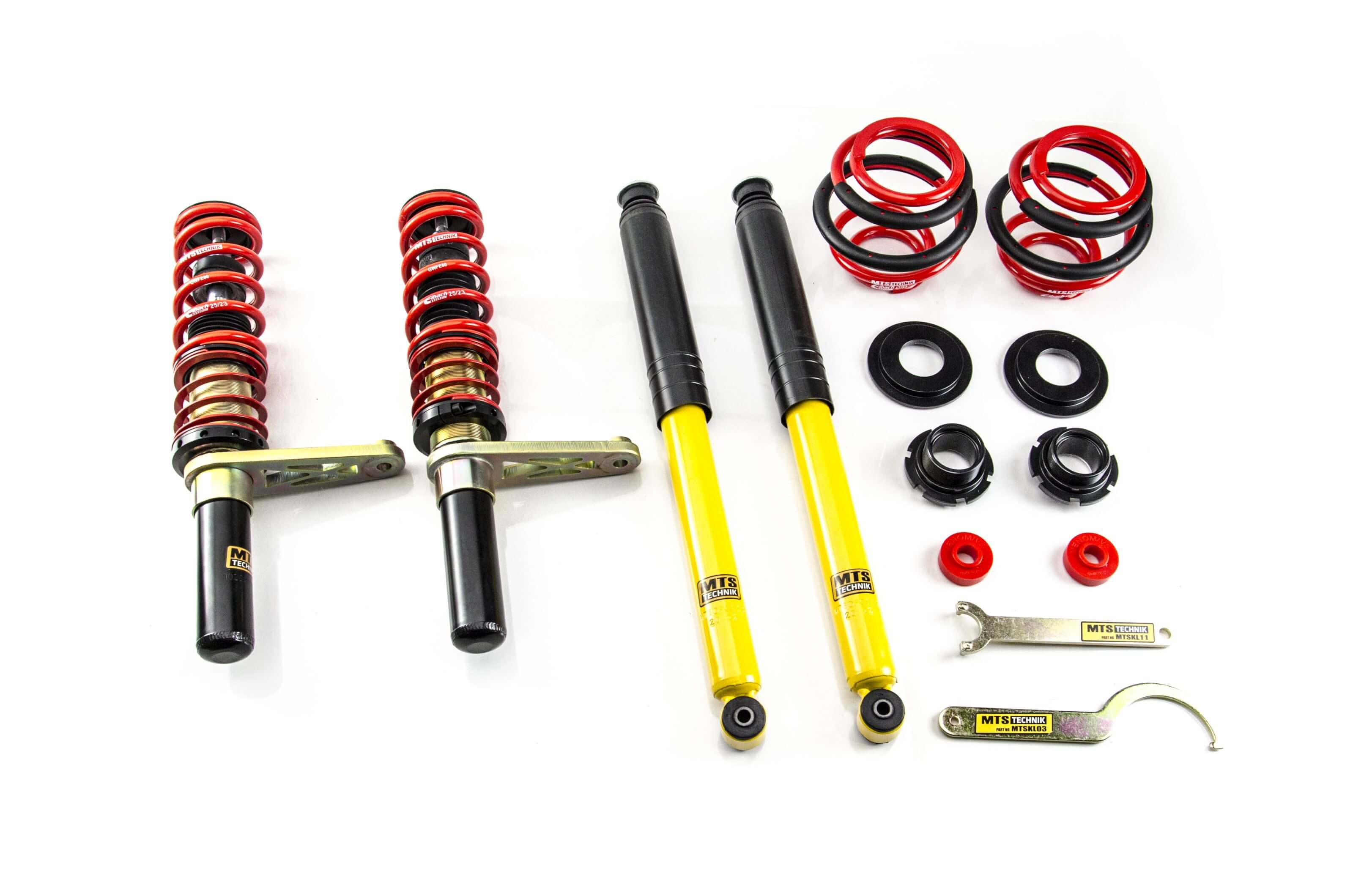 Combinés Filetés MTS Technik Opel Kadett E (T85) — Finition Gold [Gold]