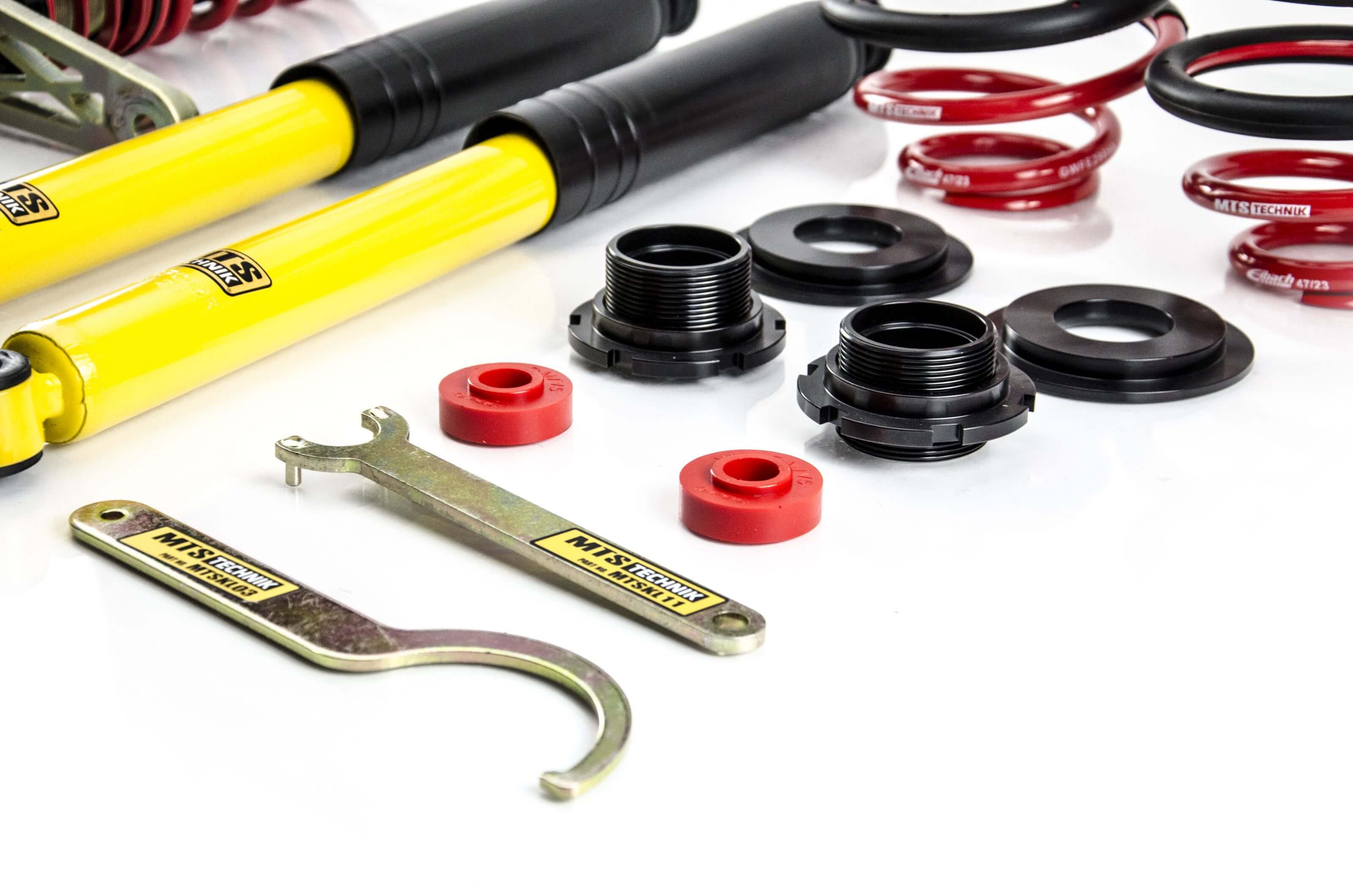 Combinés Filetés MTS Technik Opel Kadett E (T85) — Finition Gold — vue 5 [Gold]
