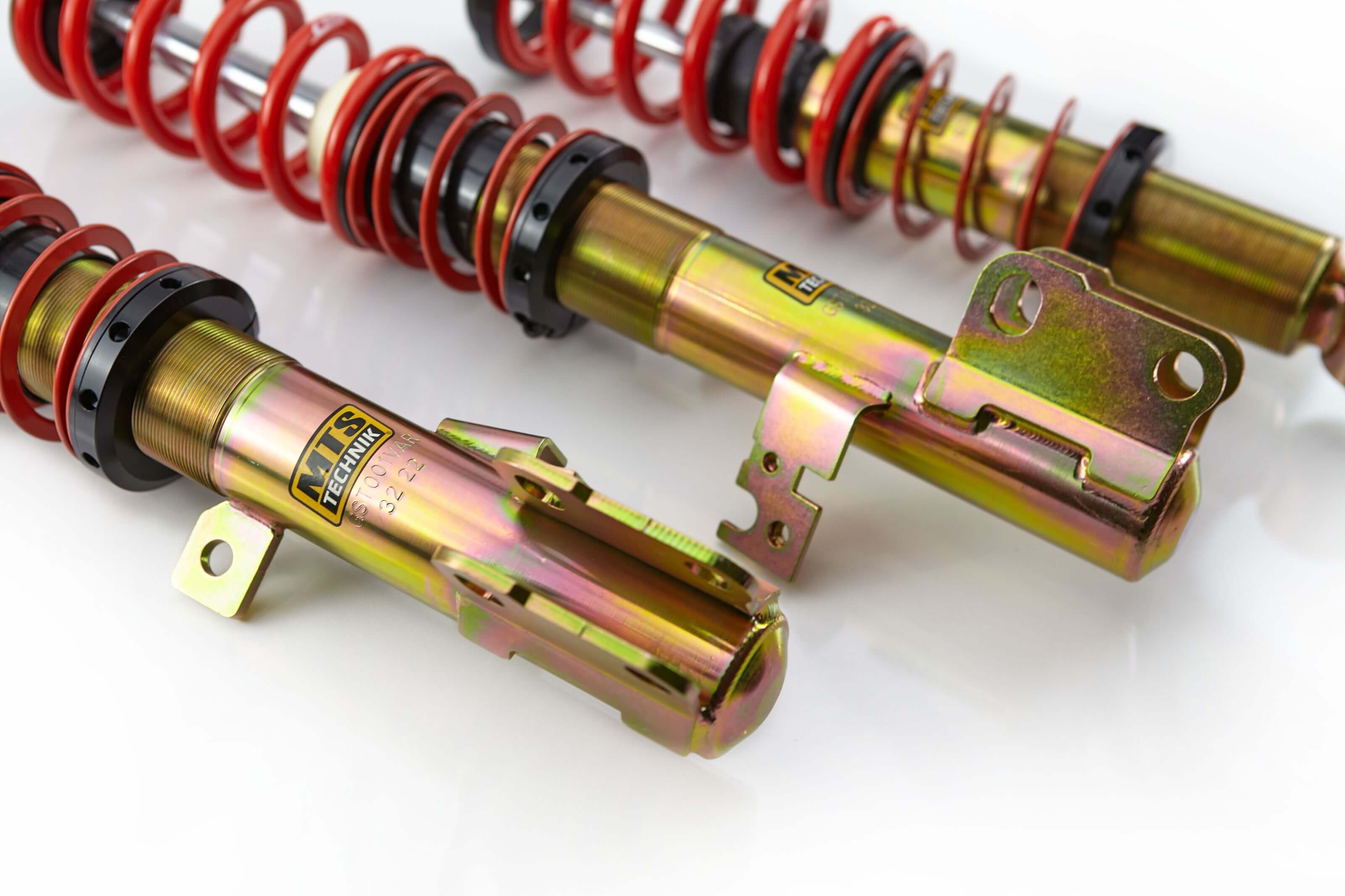 Combinés Filetés MTS Technik Toyota Celica (T23) — Finition Gold — vue 2 [Gold]